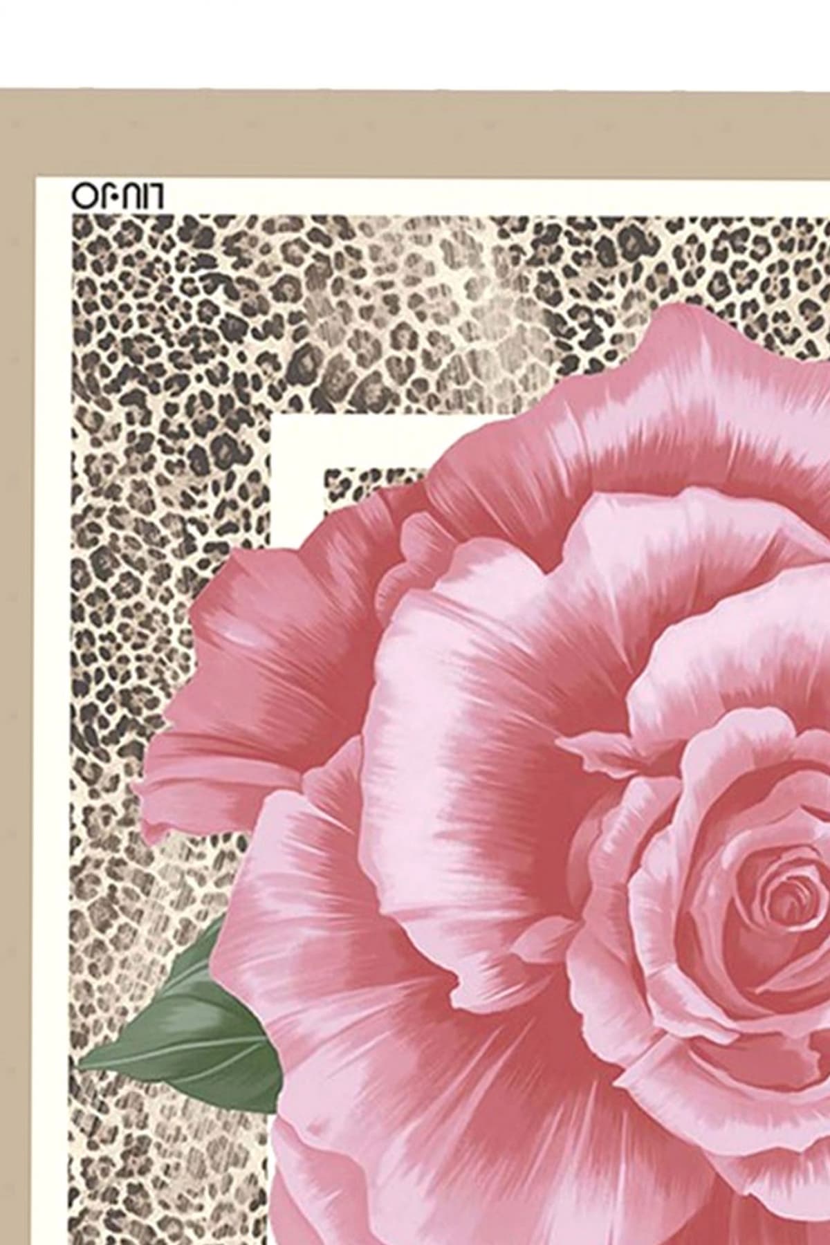 LIU-JO BETTER FLOWERS ΦΟΥΛΑΡΙ ΛΟΥΛΟΥΔΙ ΜΠΕΖ-ΡΟΖ