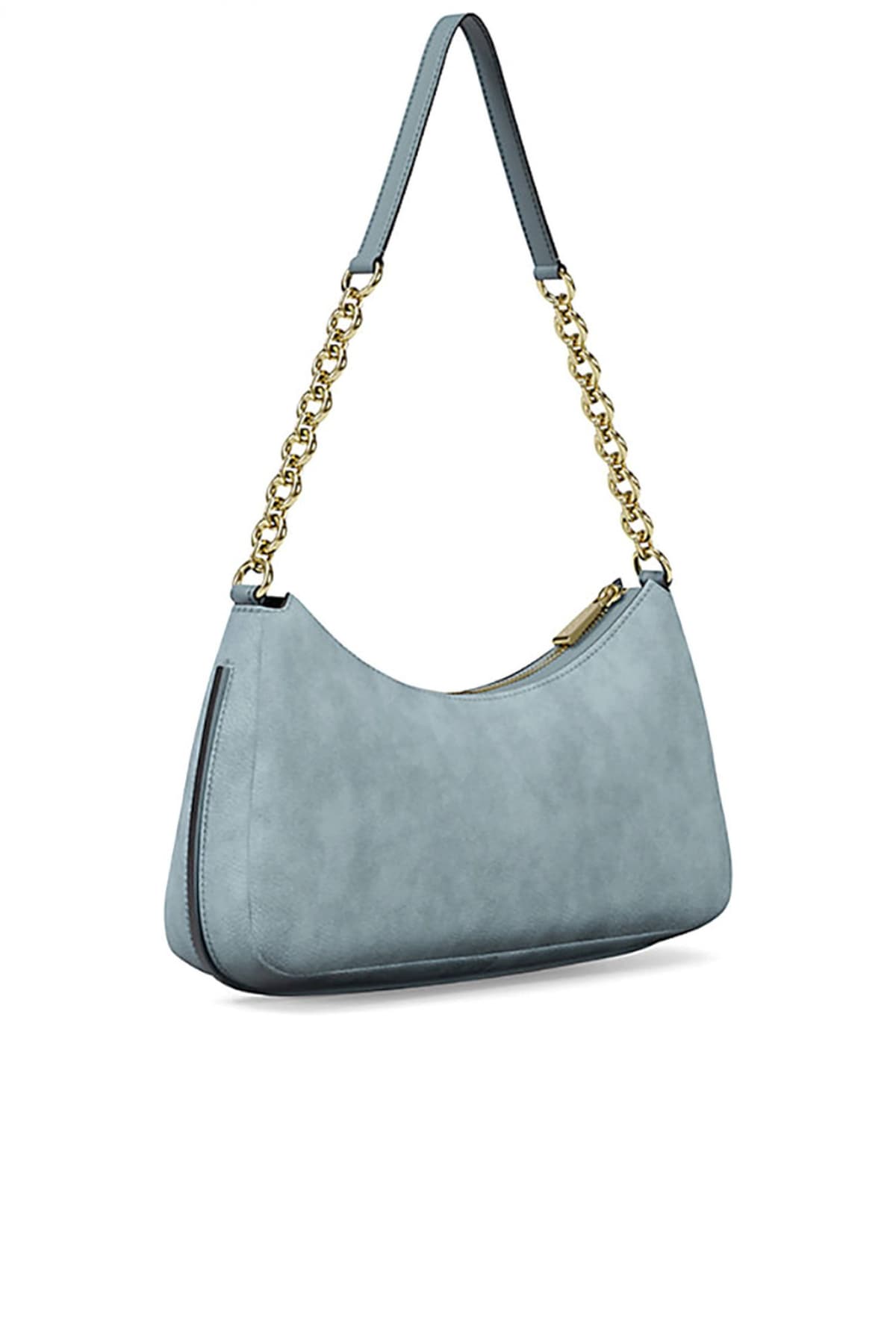 MICHAEL KORS ΤΣΑΝΤΑΚΙ ΩΜΟΥ NOLITA METAΛΛΙΚΟ LOGO ΓΑΛΑΖΙΟ