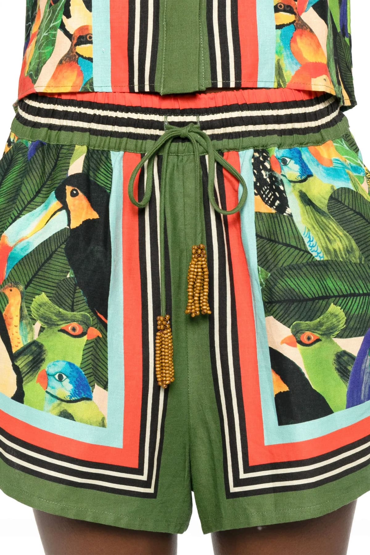 FARM RIO ΣΟΡΤΣ BIRD LEAVES SAND ΛΑΣΤΙΧΟ ΜΕΣΗ ΠΟΛΥΧΡΩΜΟ