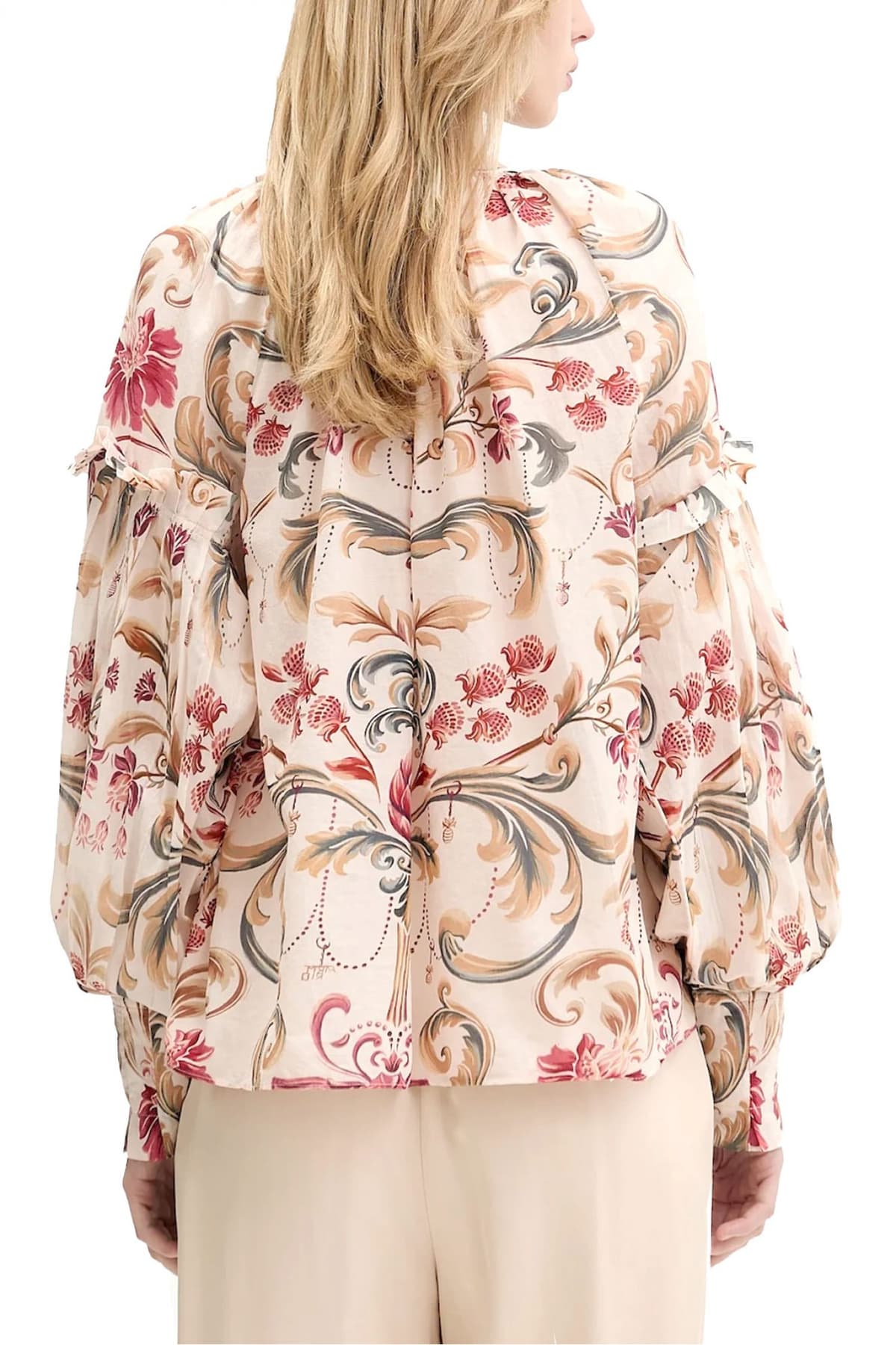 FARM RIO ΜΠΛΟΥΖΑ ROYAL GARDEN SAND ΔΕΣΙΜΟ ΛΑΙΜΟ ΕΚΡΟΥ