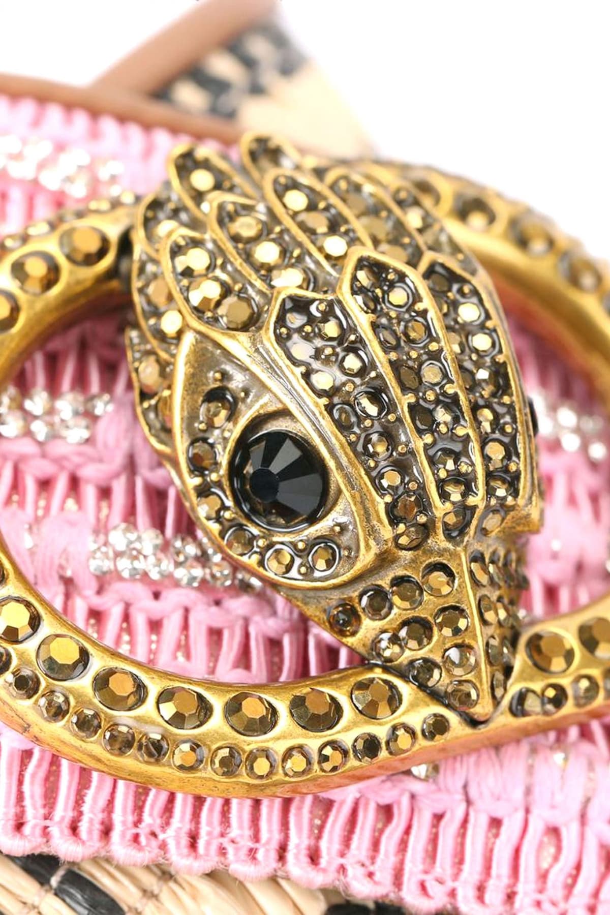 KURT GEIGER ΠΑΠΟΥΤΣΙΑ ΠΑΝΤΟΦΛΕΣ CHELSEΑ CROSS STRAP ΣΧΕΔΙΑ LOGO POZ/ΠΟΛΥΧΡΩΜΟ