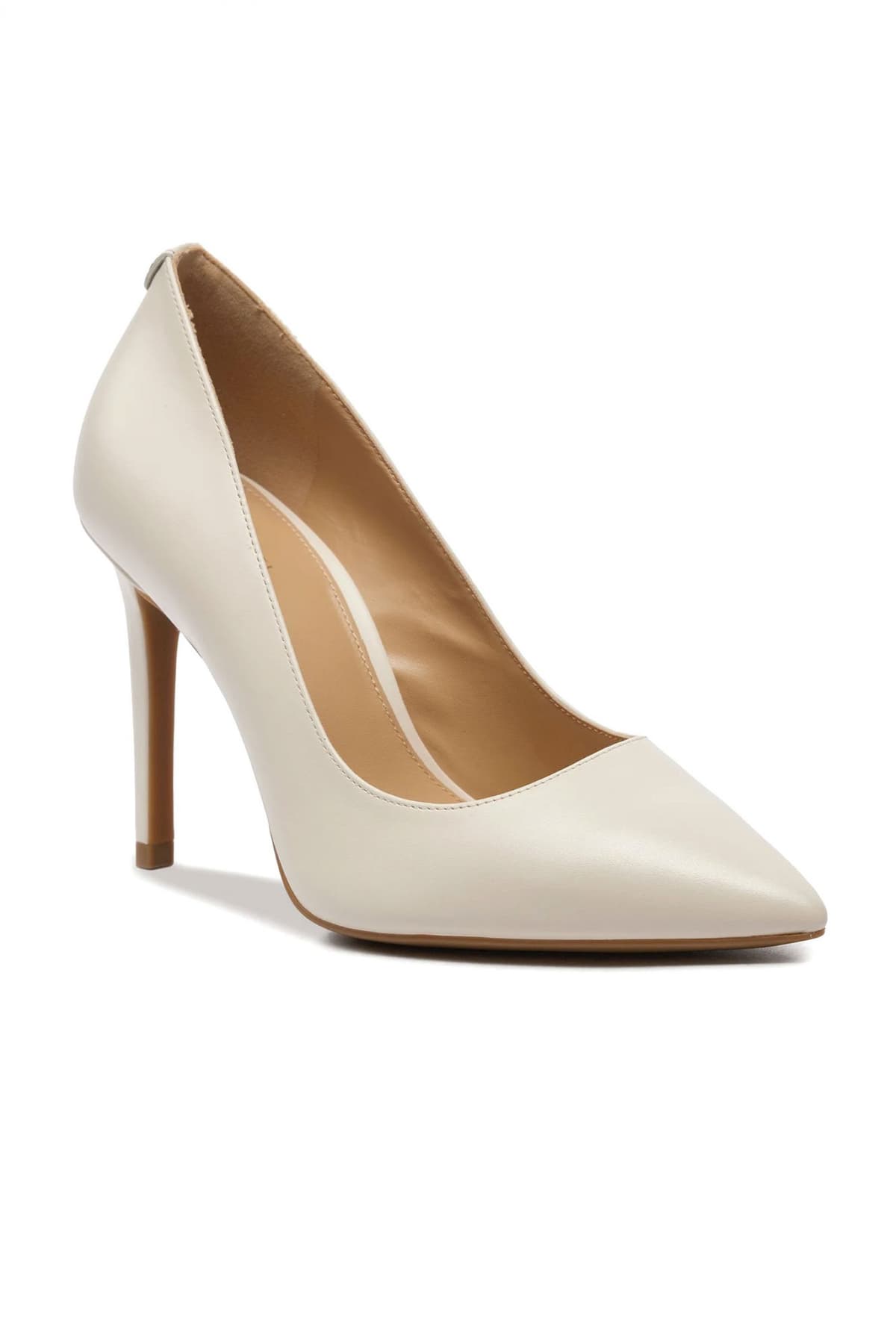 MICHAEL KORS ΠΑΠΟΥΤΣΙΑ ΓΟΒEΣ ALINA FLEX HIGH PUMP LOGO ΚΡΕΜ