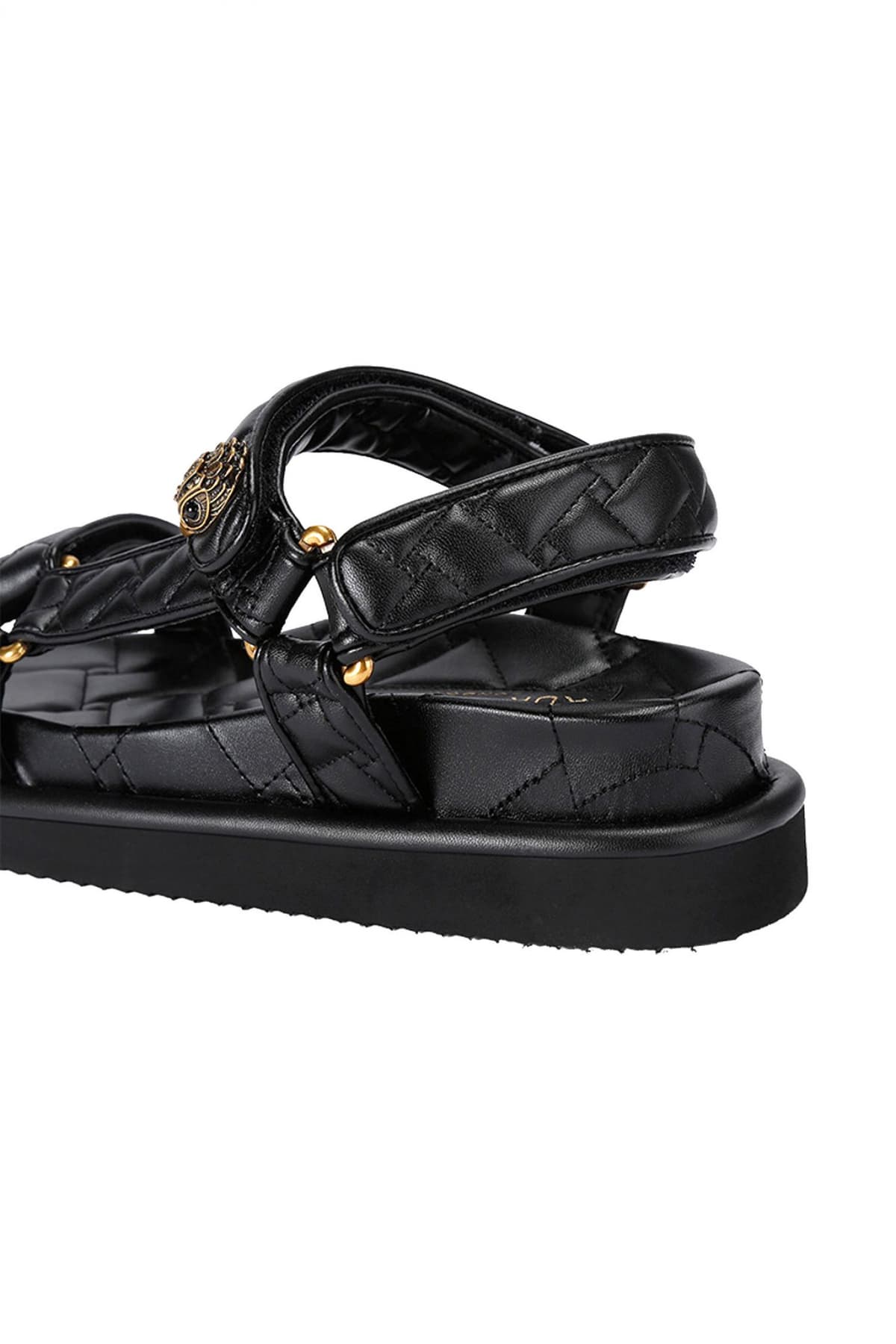 KURT GEIGER ΠΑΠΟΥΤΣΙΑ ΠΕΔΙΛΑ ΟRSON SANDAL ΚΑΠΙΤΟΝΕ LOGO MAYΡΟ