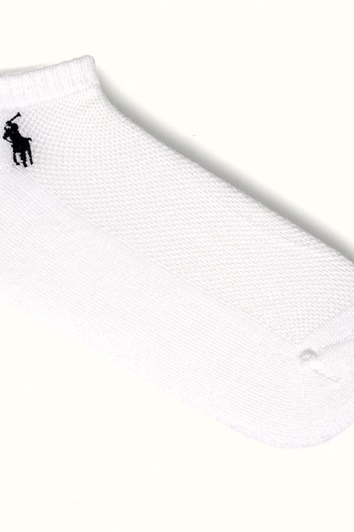 RALPH LAUREN ΚΑΛΤΣΕΣ 6PAIRS LOGO ΛΕΥΚΟ