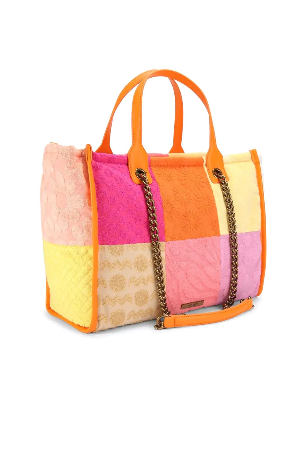 KURT GEIGER TΣΑΝΤΑ ΩΜΟΥ HOXTON SM SHOPPER ΑΛΥΣΙΔΑ ΑΝΑΓΛΥΦΑ ΣΧΕΔΙΑ LOGO ΠΟΛΥΧΡΩΜΟ