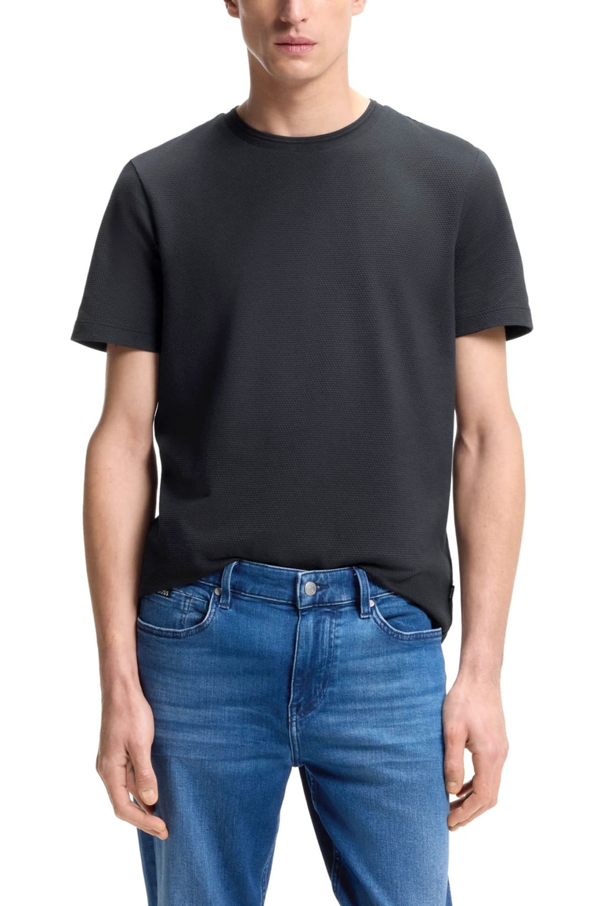 Men's T-Shirts Boss Black