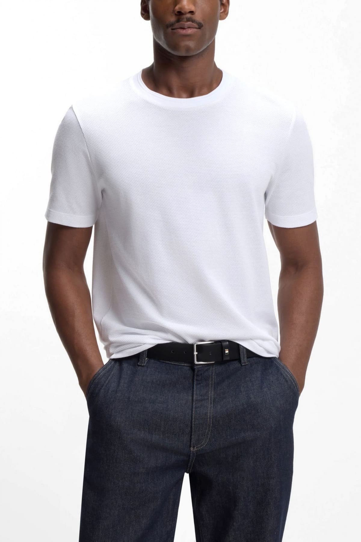 BOSS T-SHIRT TIBURT 240 ΛΕΥΚΟ