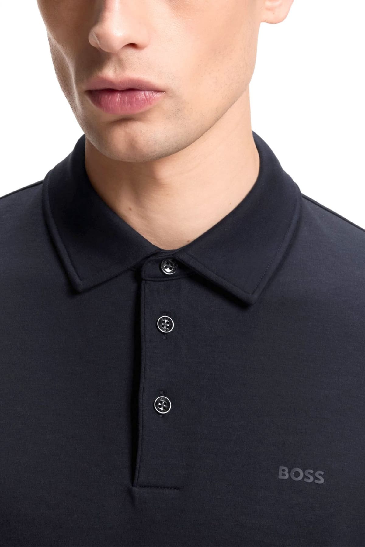 BOSS POLO SLIM FIT PALOSH 30 ΜΠΛΕ