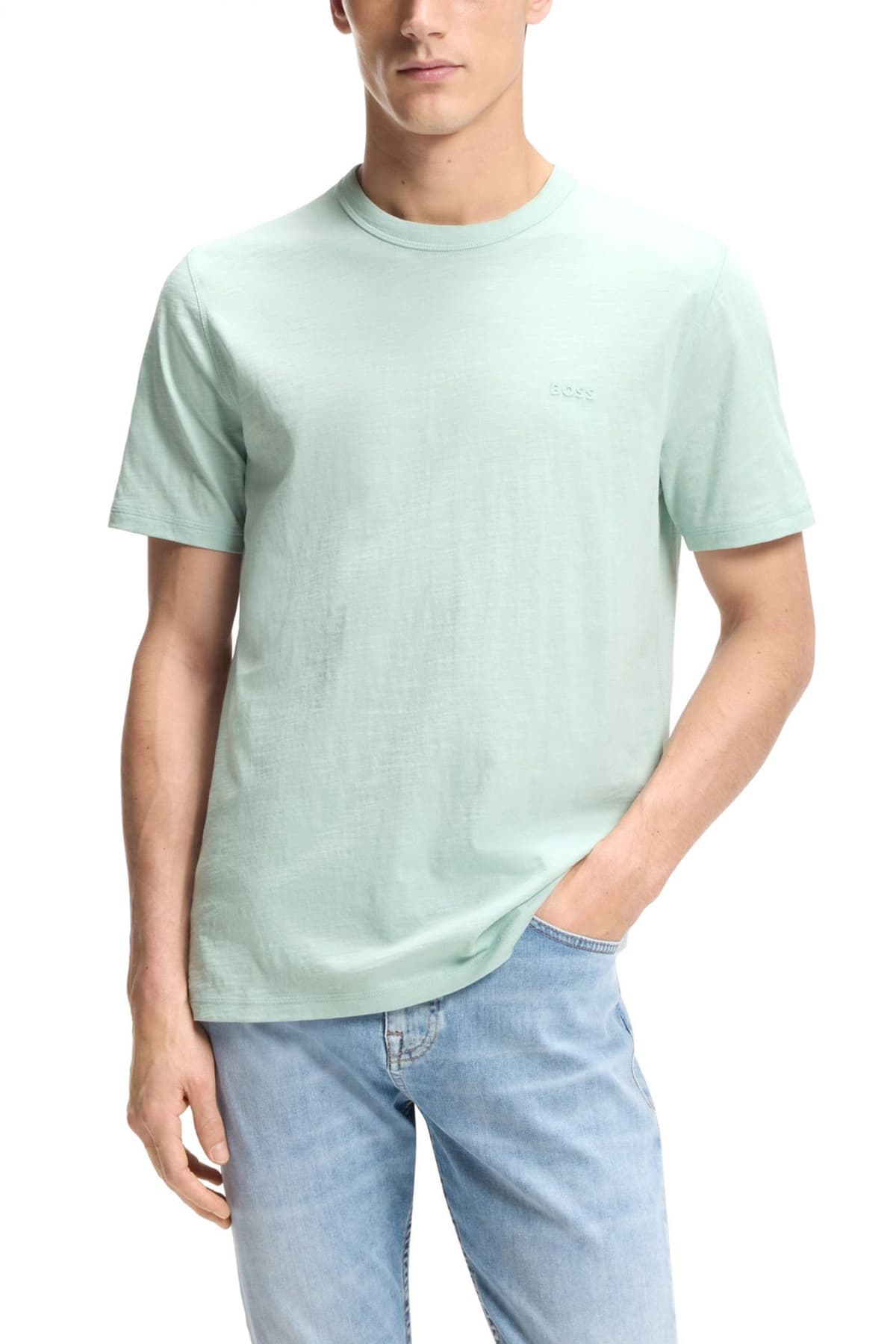 Men's T-Shirts Boss Blue