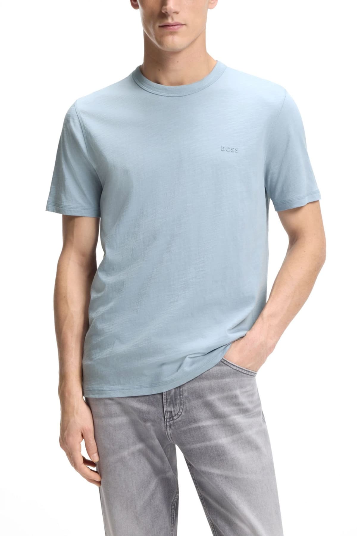 Men's T-Shirts BOSS Blue