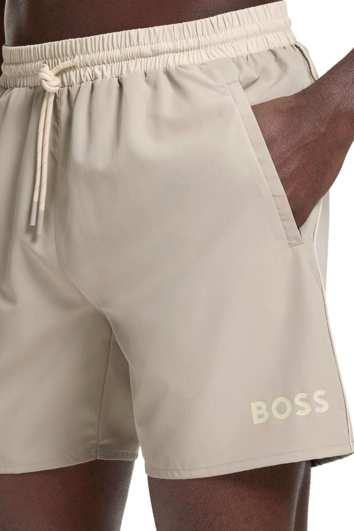 BOSS BEACHWEAR ΜΑΓΙΩ STARFISH ΜΠΕΖ