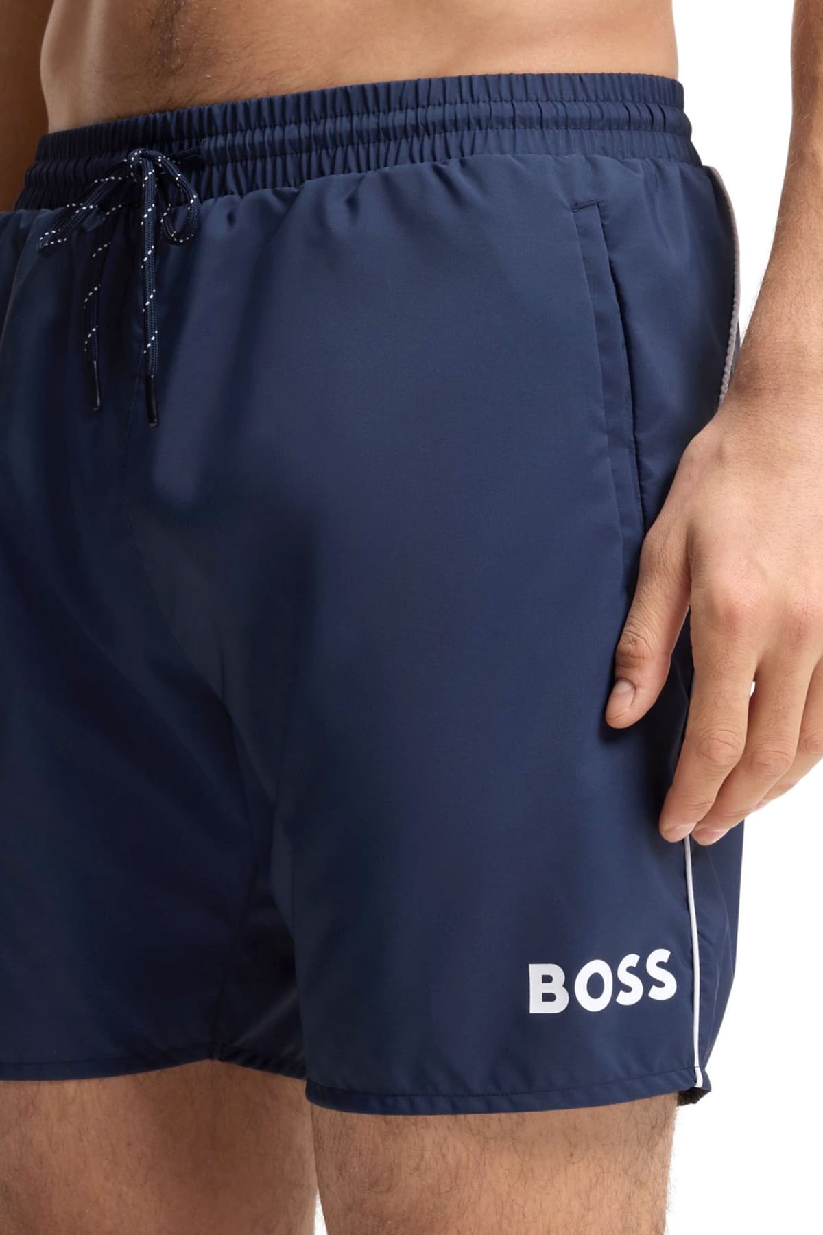 BOSS BEACHWEAR ΜΑΓΙΩ STARFISH ΜΠΛΕ