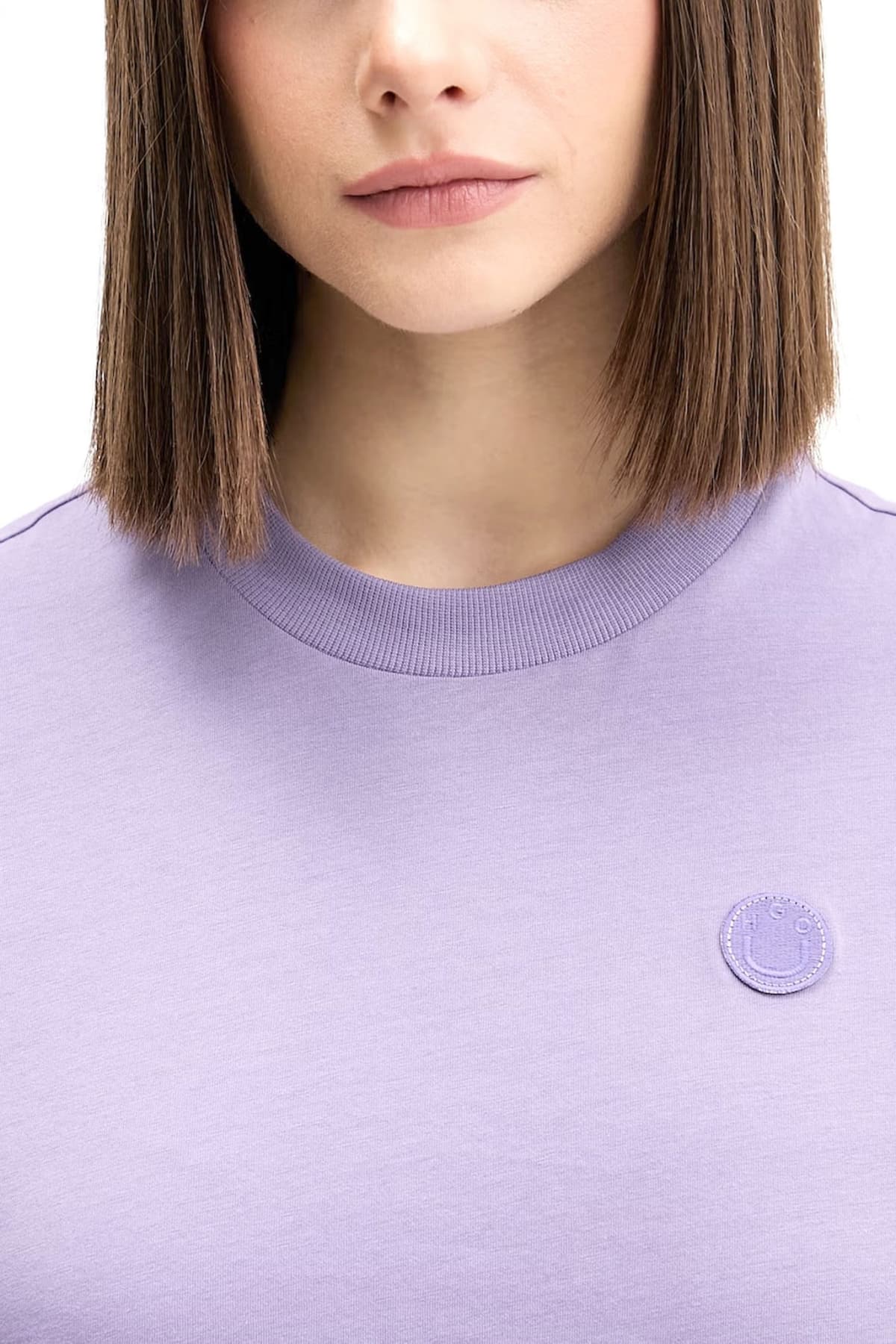 HUGO BLUE T-SHIRT VINTAGE TEE_B_1 JERSEY LOGO ΜΩΒ