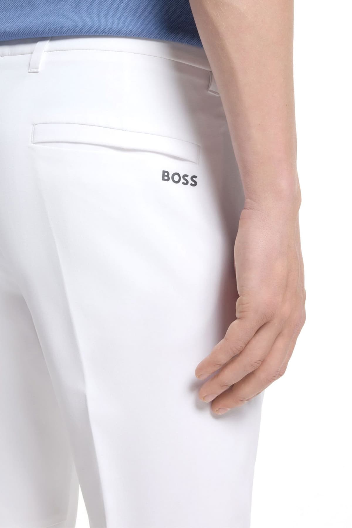 Men's Pants Boss White