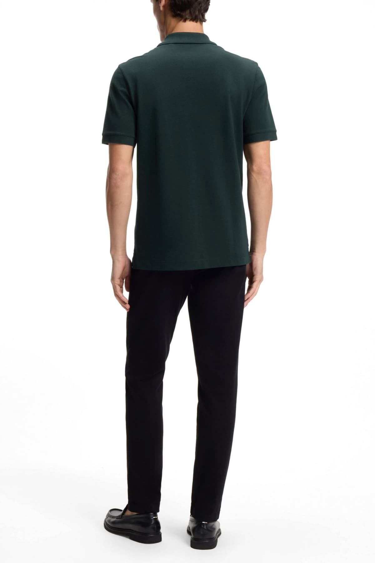 BOSS POLO REGULAR FIT PALLAS ΠΡΑΣΙΝΟ