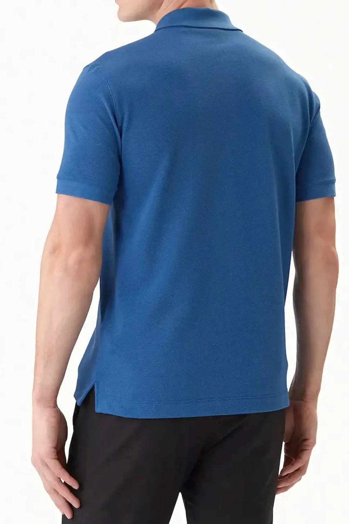 BOSS POLO REGULAR FIT PALLAS ΡΟΥΑ ΜΠΛΕ