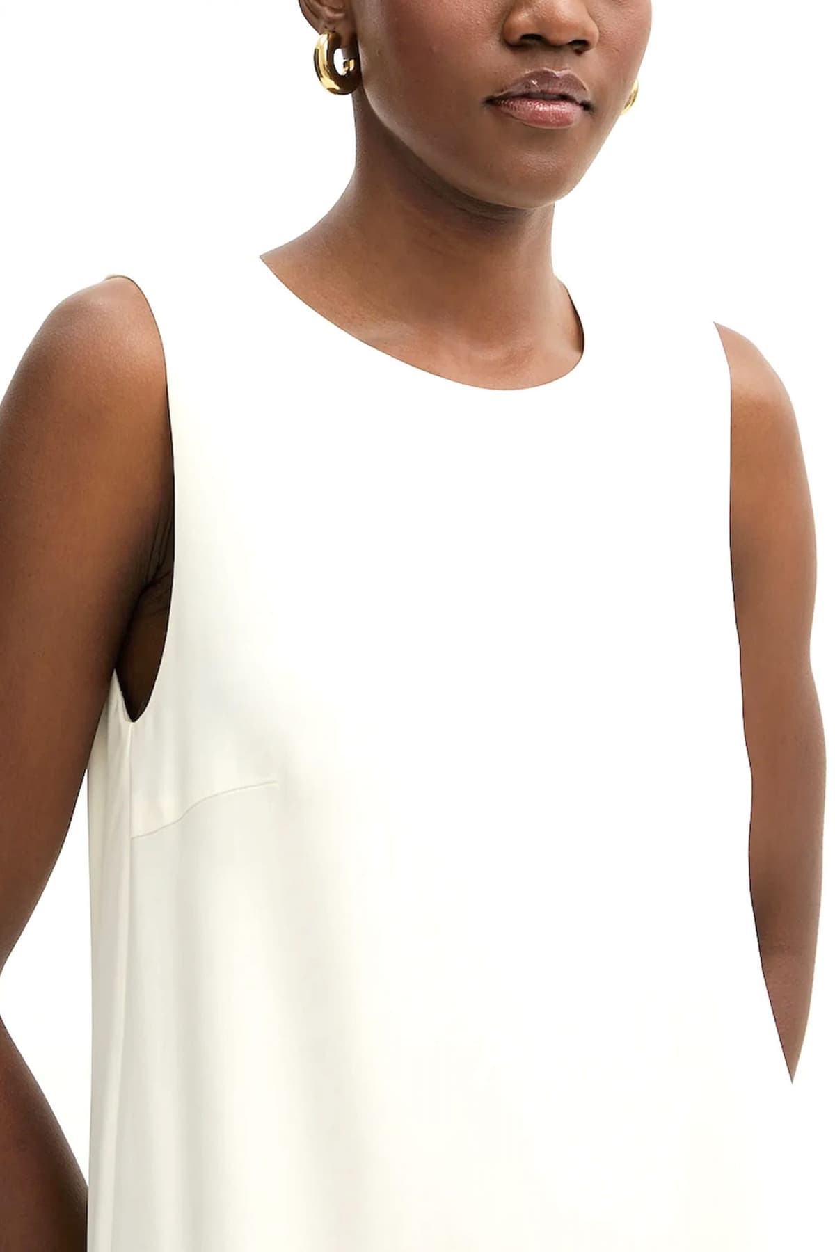 BOSS ΦΟΡΕΜΑ MIDI DADIVA ΑΣΣΥΜΕΤΡΟ ΚΡΟΣΙΑ ΕΚΡΟΥ