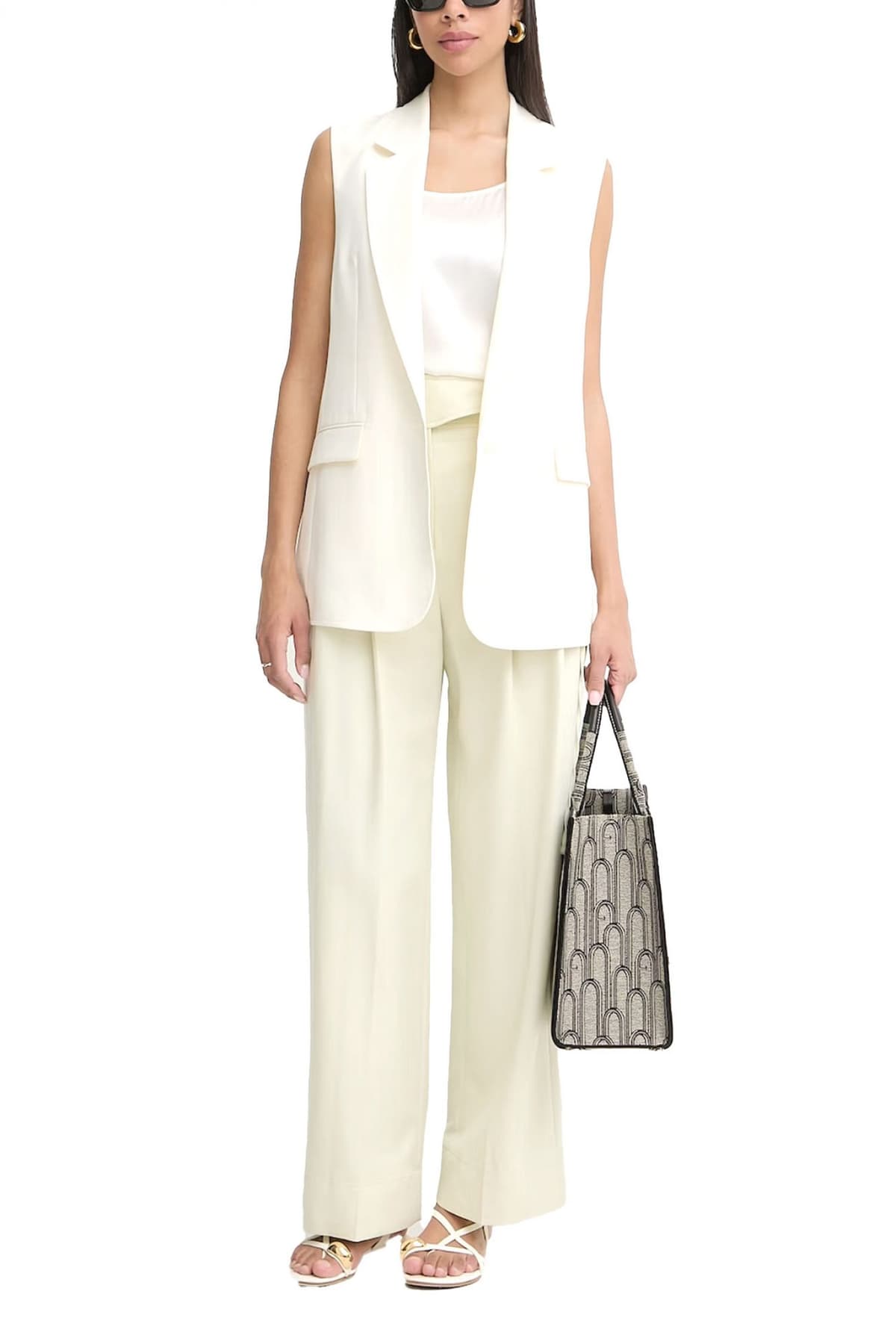 Women's Pants Boss Ecru