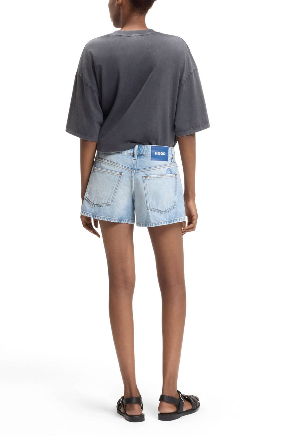 HUGO BLUE ΣΟΡΤΣ DENIM GALIMON_B ΜΠΛΕ