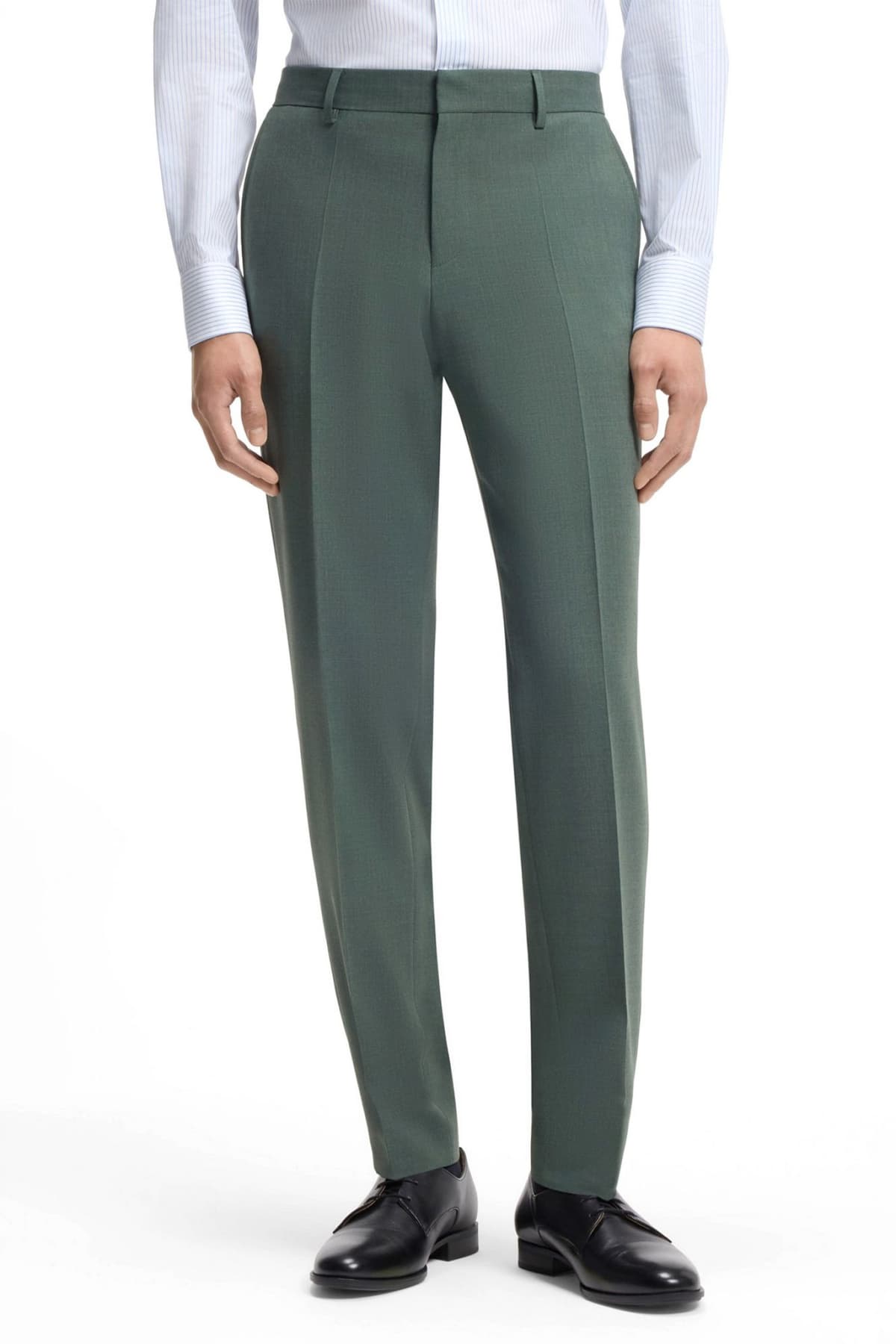 BOSS ΠΑΝΤΕΛΟΝΙ ΚΟΣΤΟΥΜΙΟΥ SLIM FIT H-GENIUS-253 ΠΡΑΣΙΝΟ