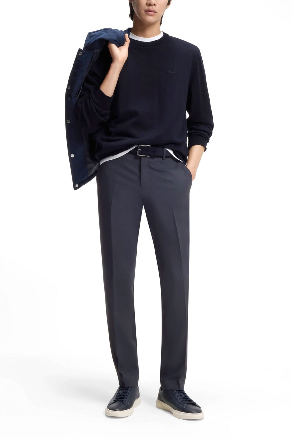 BOSS ΠΑΝΤΕΛΟΝΙ ΚΟΣΤΟΥΜΙΟΥ SLIM FIT H-GENIUS-253 ΜΠΛΕ