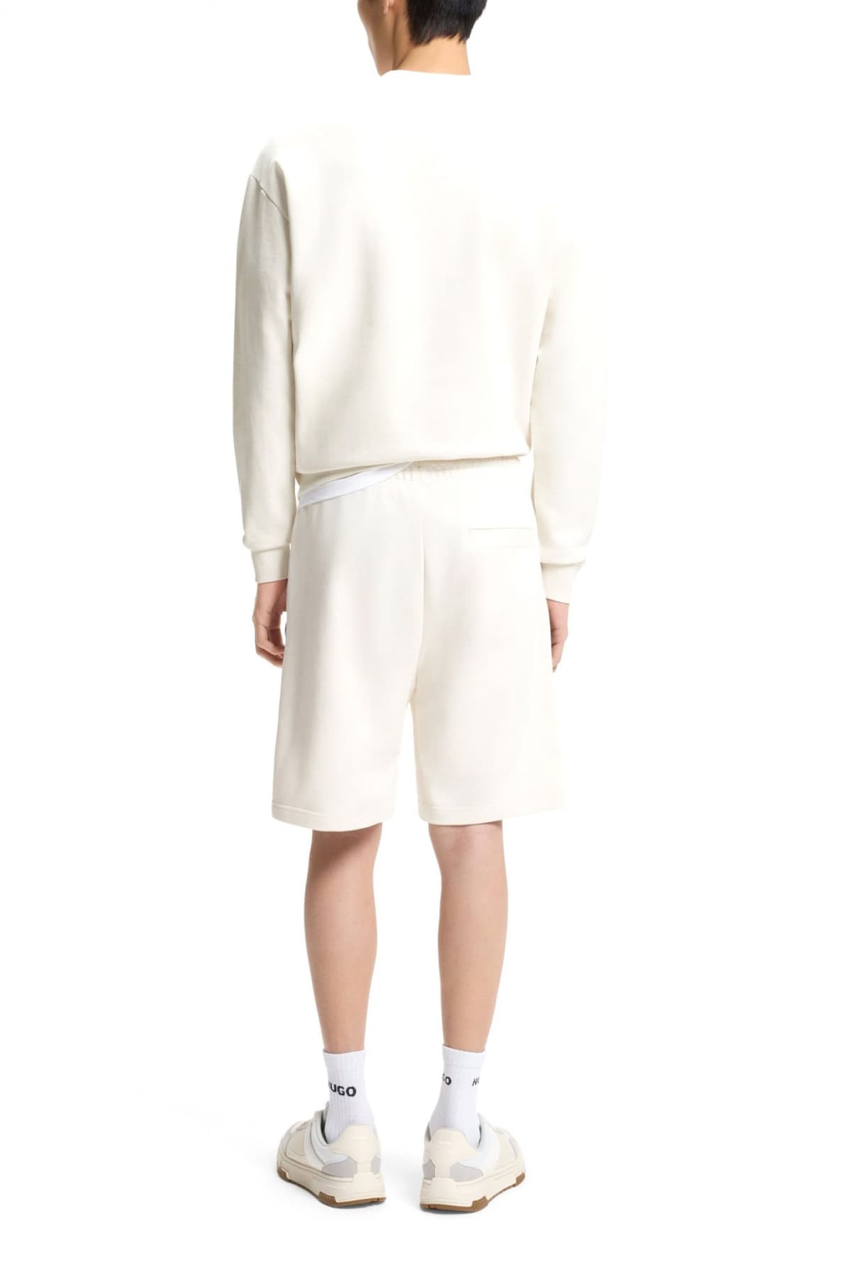 HUGO ΒΕΡΜΟΥΔΑ DARIX LOGO ΕΚΡΟΥ