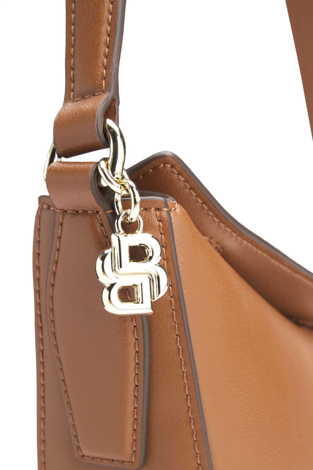 BOSS ΤΣΑΝΤΑ ΩΜΟΥ NUMAH NEW HOBO LOGO ΜΕΤΑΛΛΙΚΟ ΚΑΦΕ