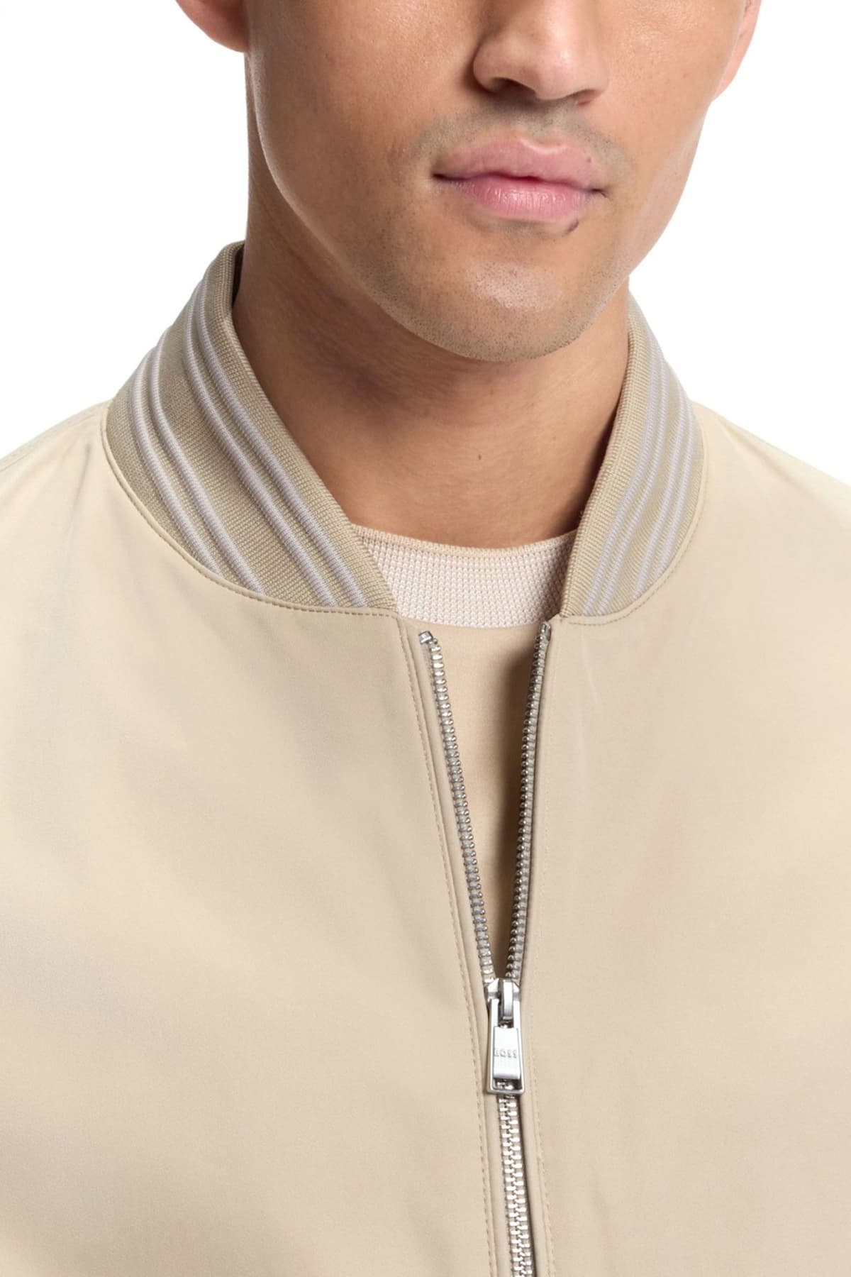 Men's Jackets & Coats Boss Beige