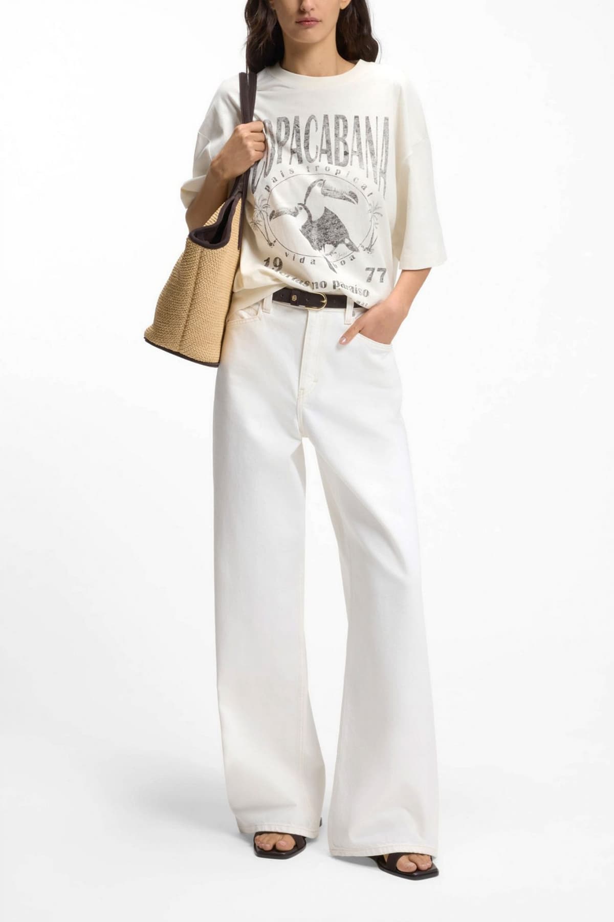 Women's Jeans Boss Ecru