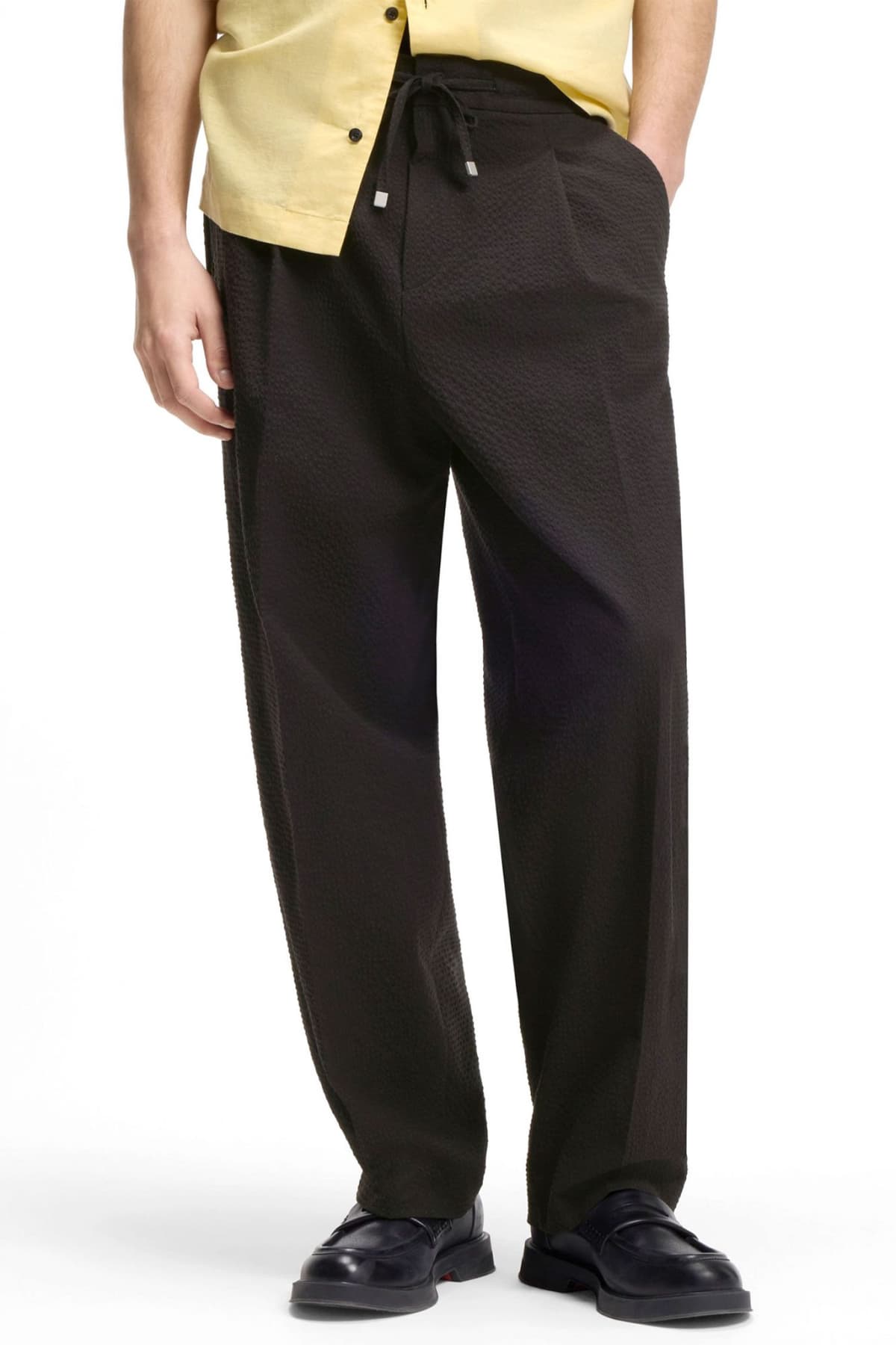 Men's Pants Hugo Black