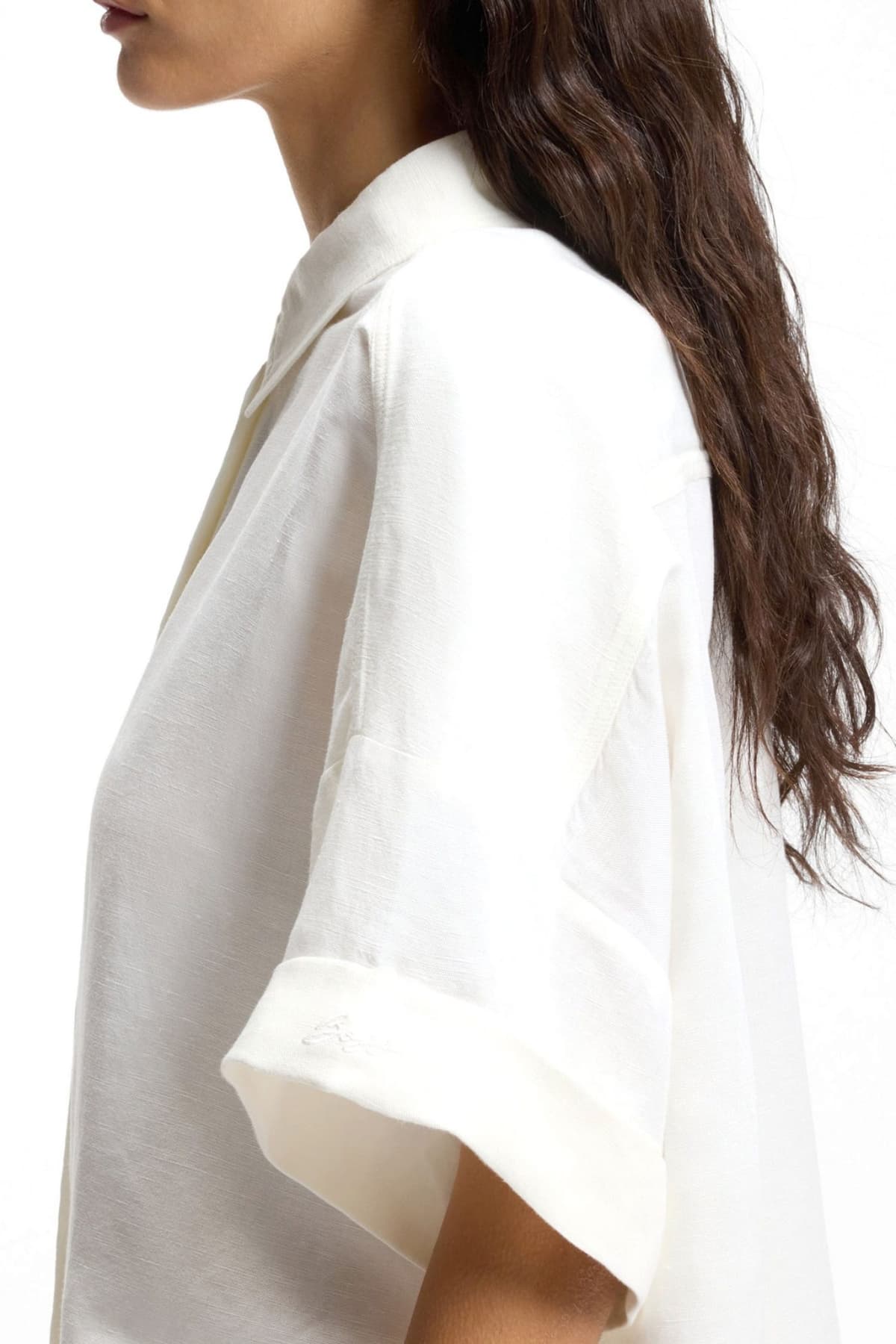 Women's Shirts Boss Ecru