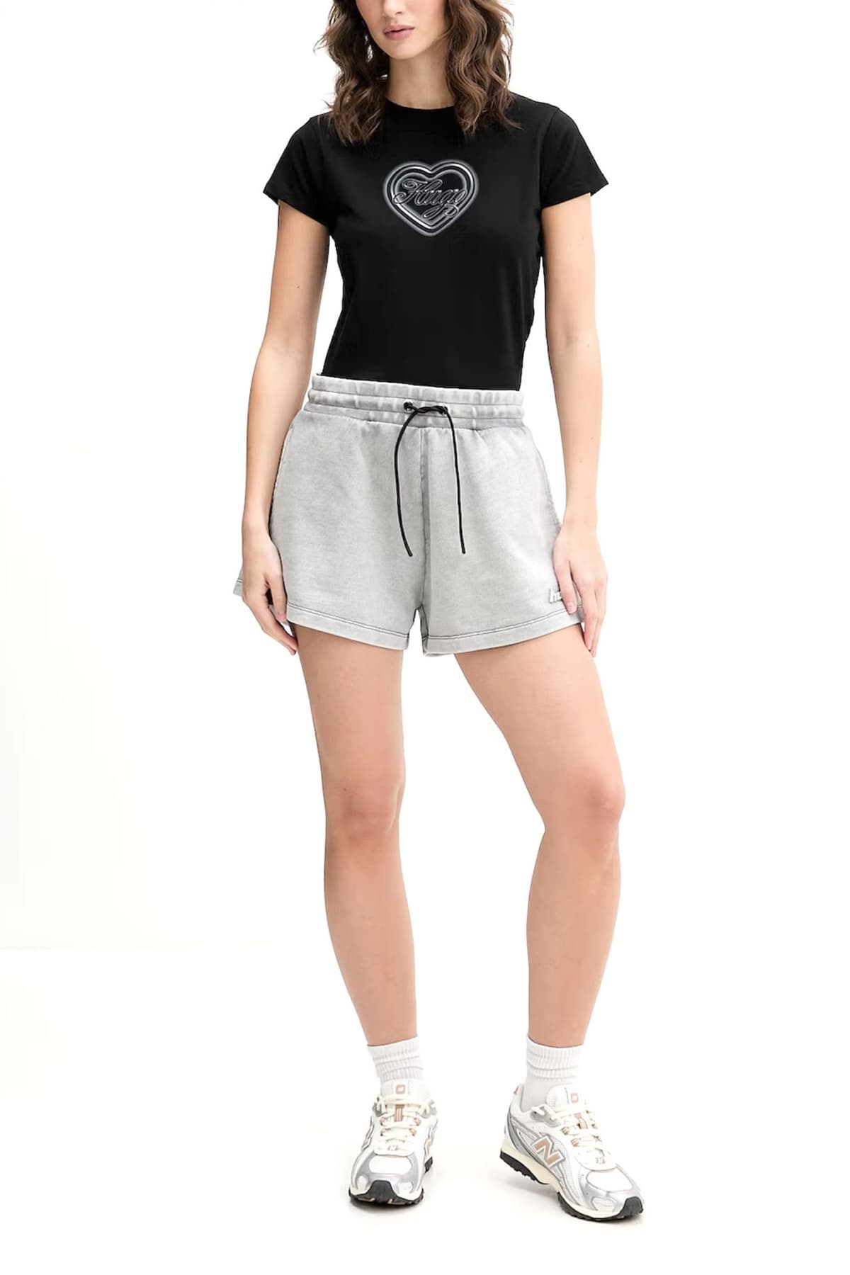 HUGO BLUE ΣΟΡΤΣΑΚΙ NORLINA_B_1 LOGO ΓΚΡΙ