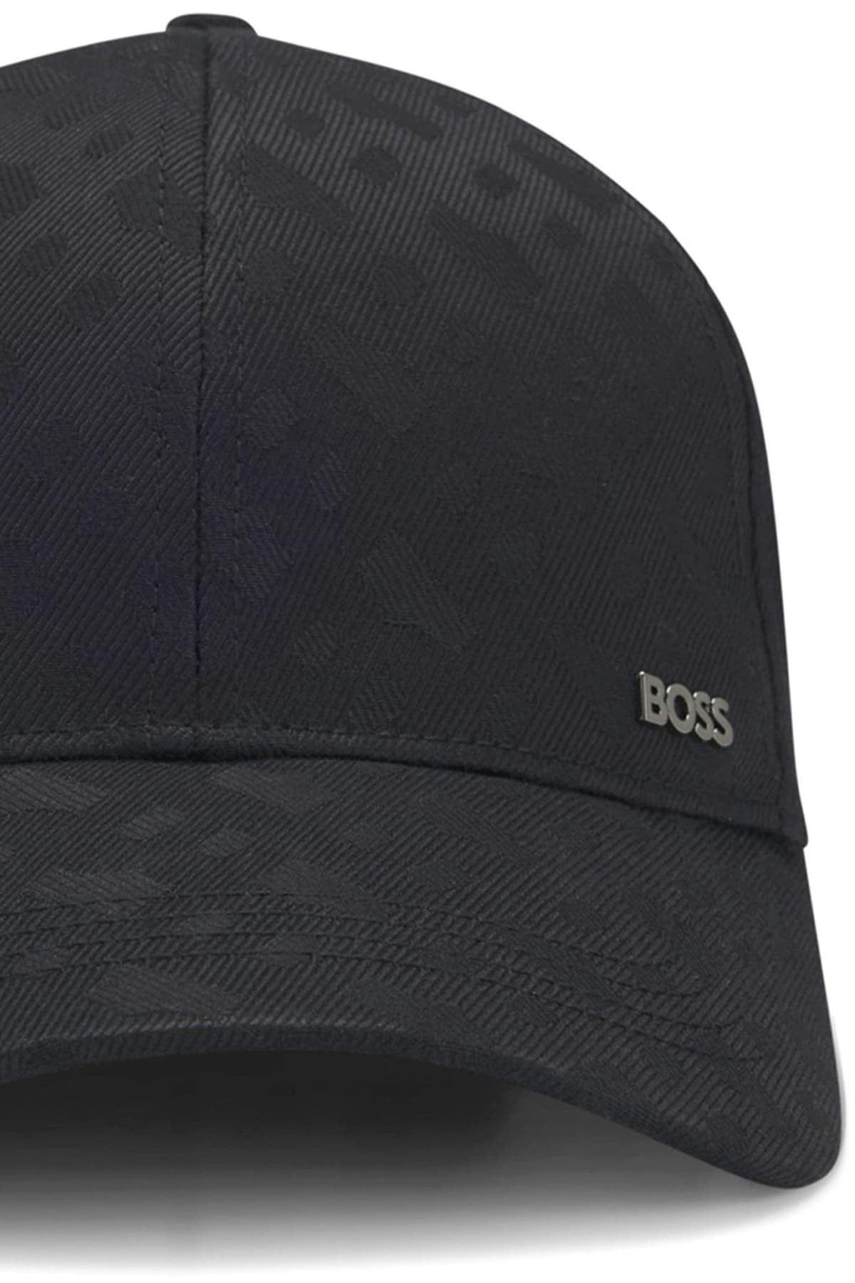 BOSS ΚΑΠΕΛΟ ALL OVER LOGO ZED-M ΜΑΥΡΟ