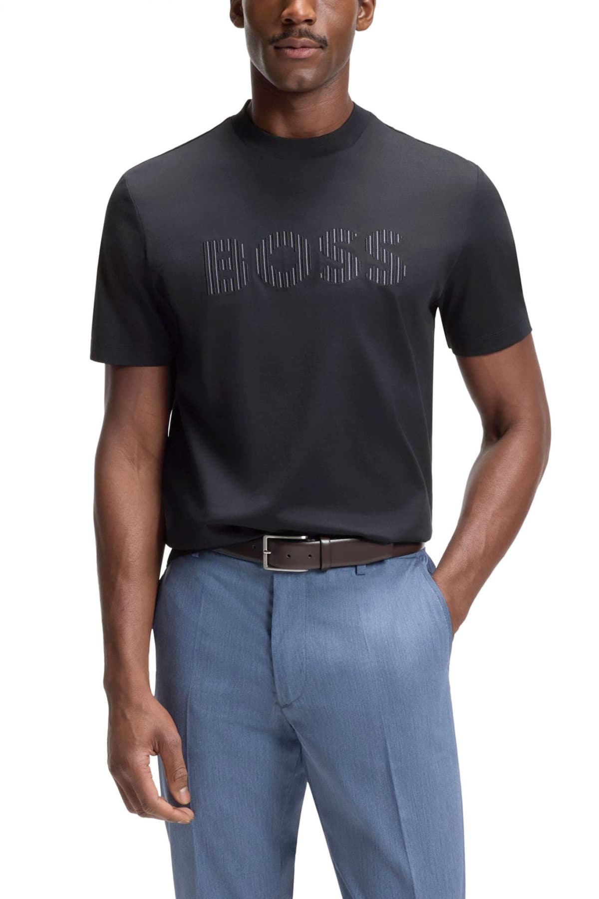 Men's T-Shirts Boss Blue