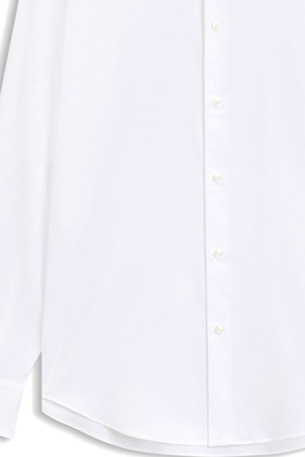 BOSS ΠΟΥΚΑΜΙΣΟ ΜΙΚΡΟΣΧΕΔΙΟ REGULAR FIT EASY IRON H-JOE-K-C1-261 ΛΕΥΚΟ