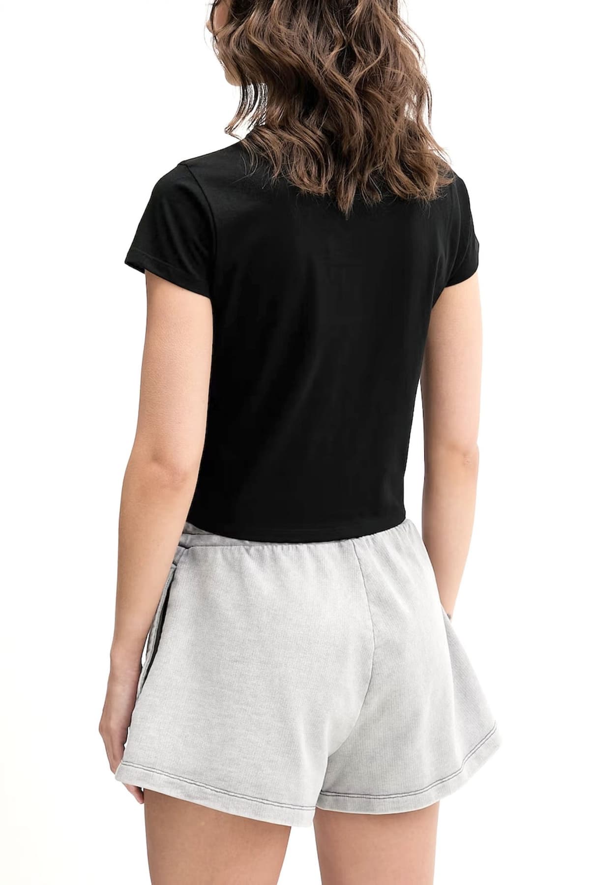 HUGO BLUE T-SHIRT DICHROMA_B LOGO ΜΑΥΡΟ