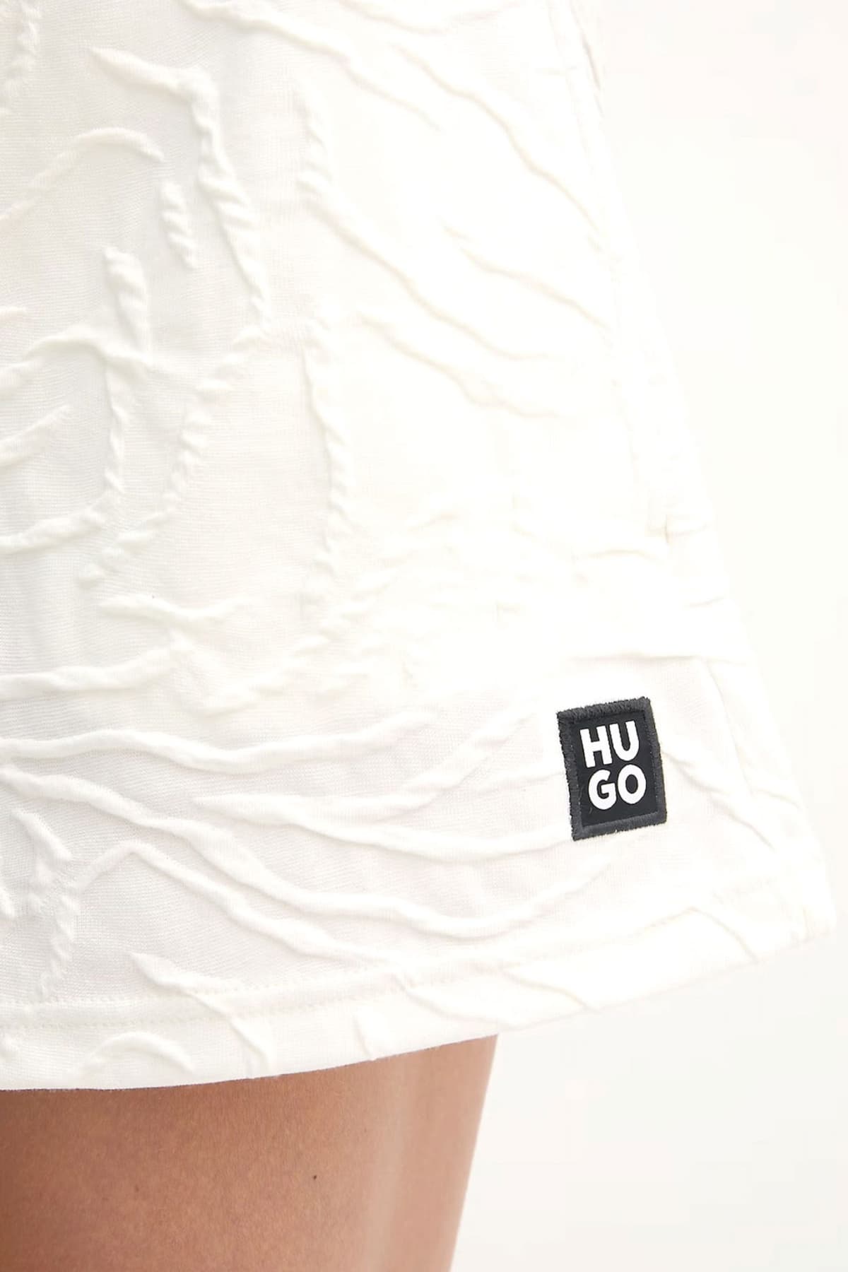 Women's Shorts Hugo Ecru