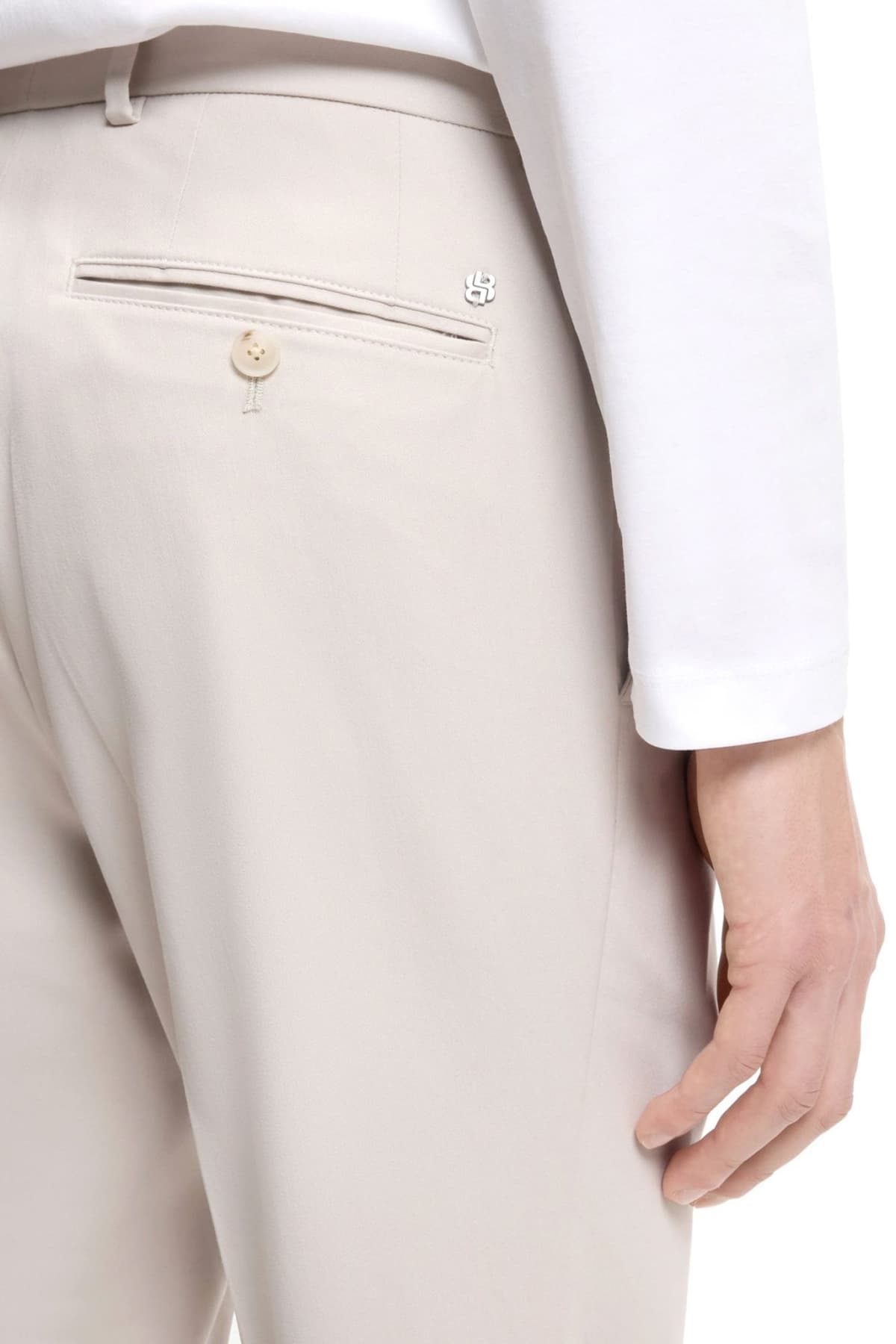 Men's Pants Boss Ecru