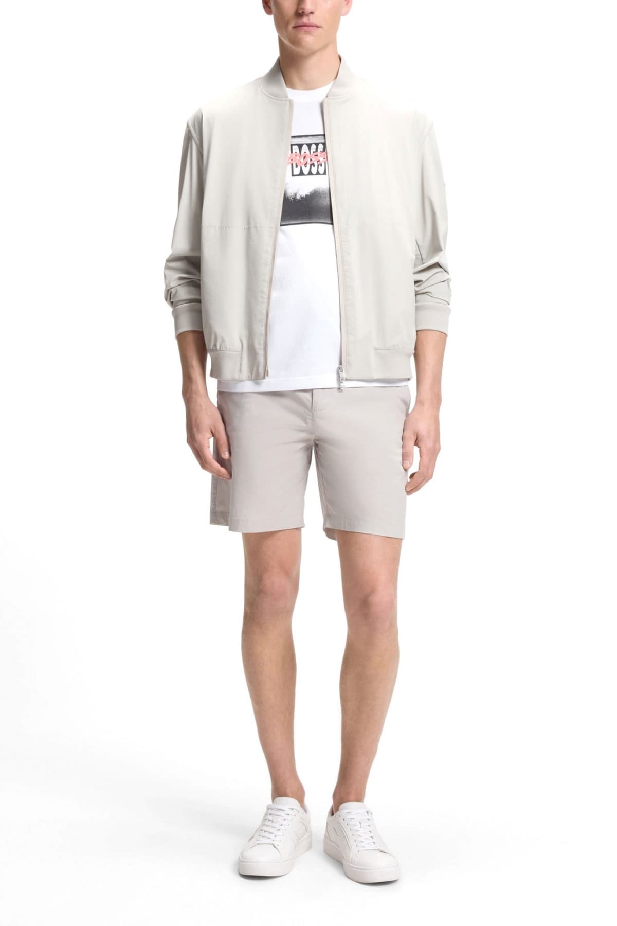 Men's T-Shirts Boss White