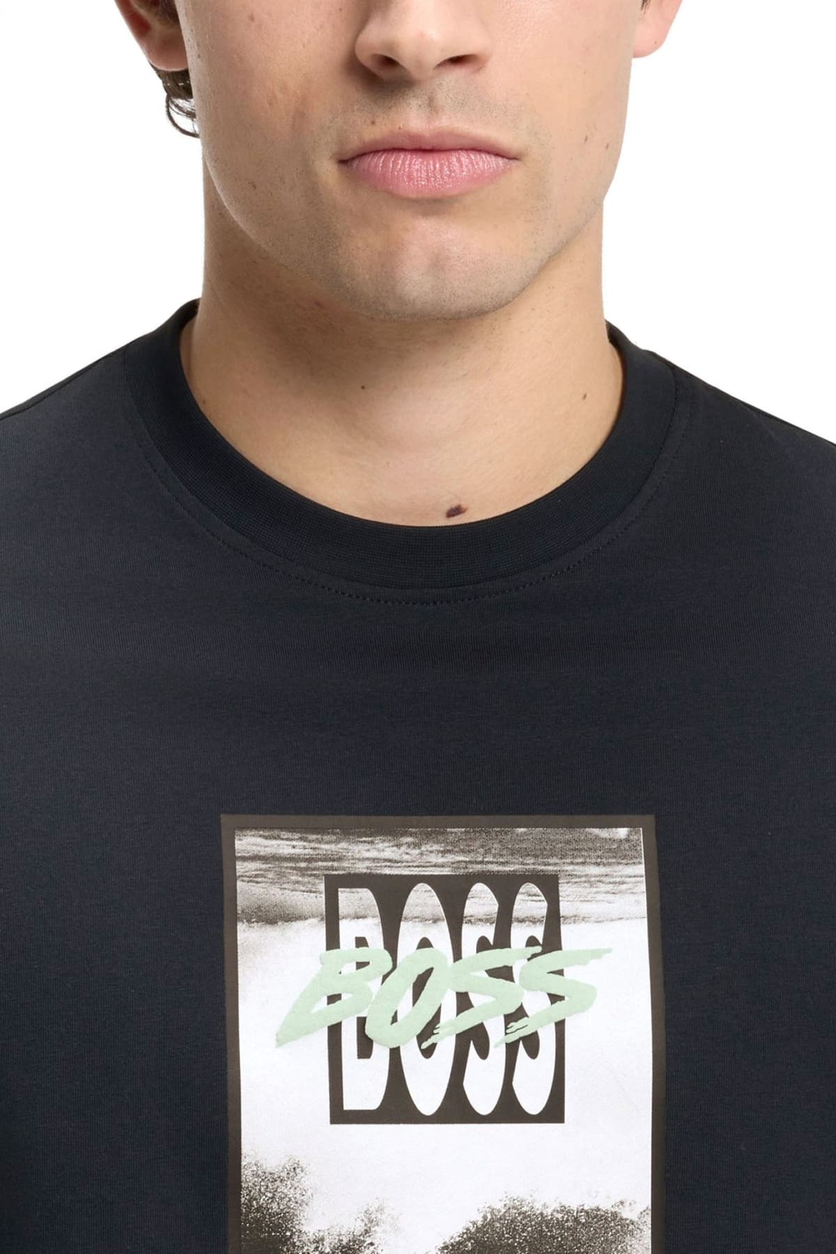 Men's T-Shirts Boss Blue