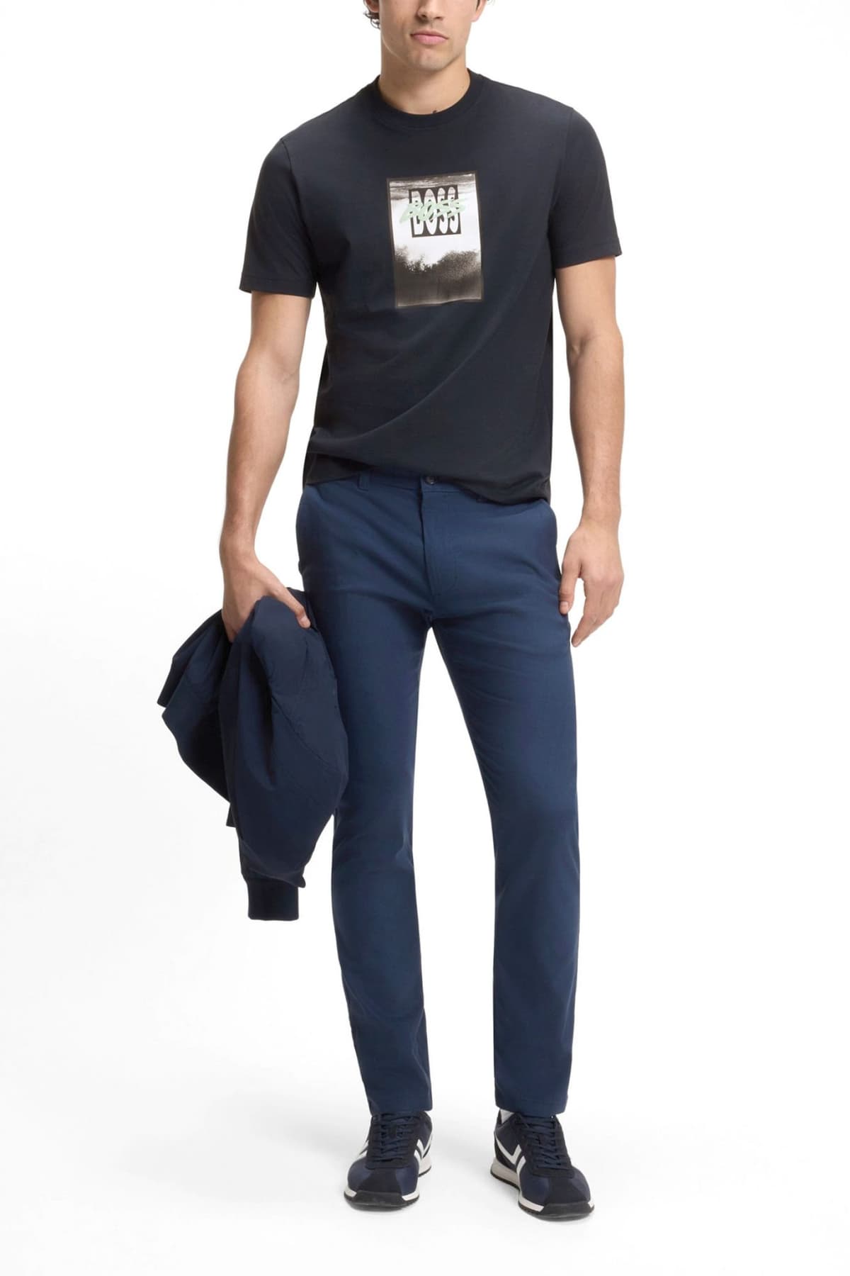 Men's T-Shirts Boss Blue