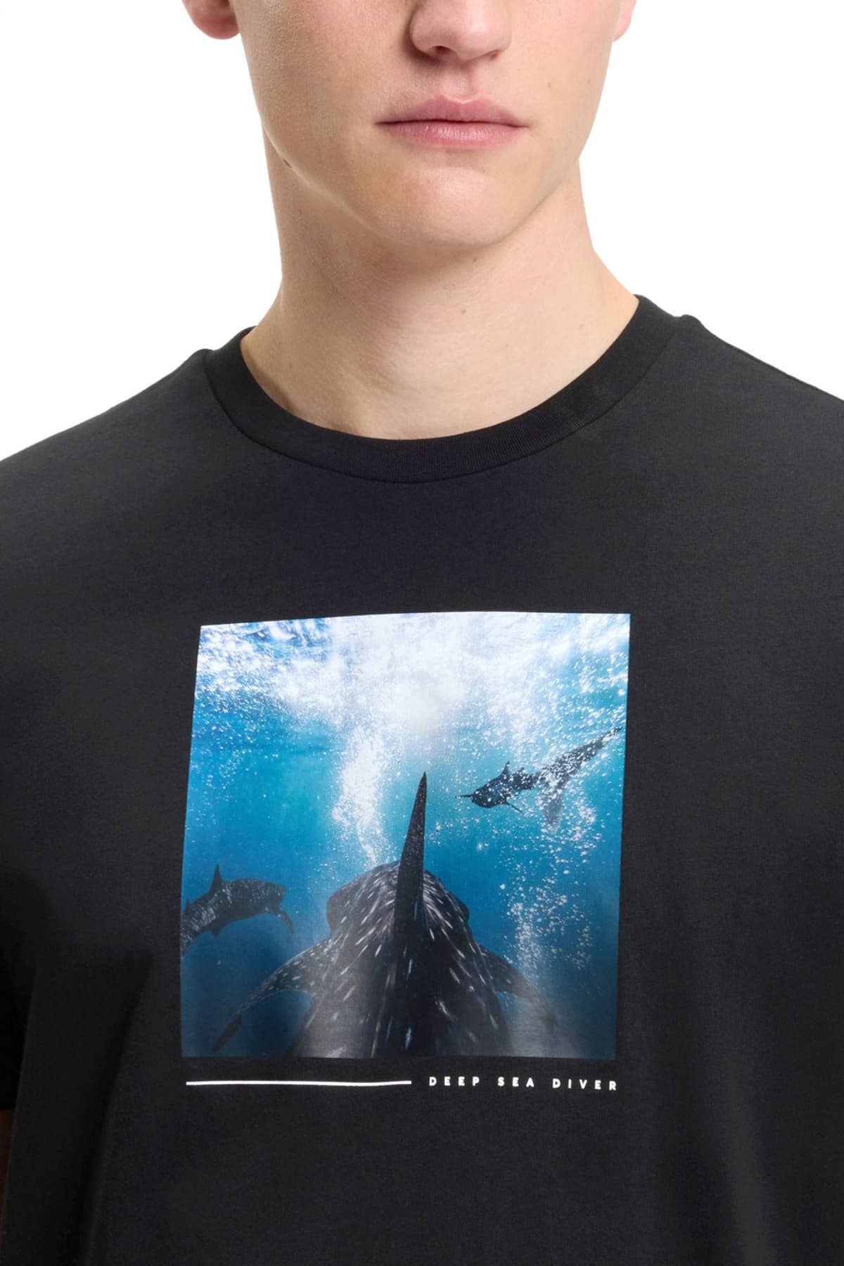 Men's T-Shirts Boss Black