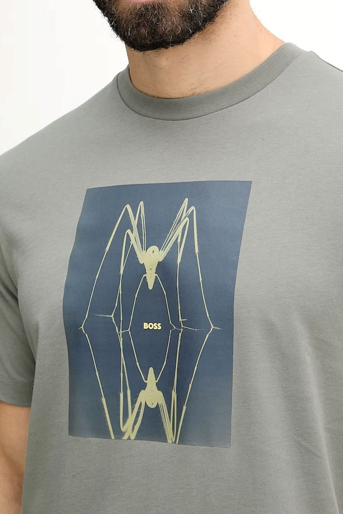 Men's T-Shirts Boss Beige