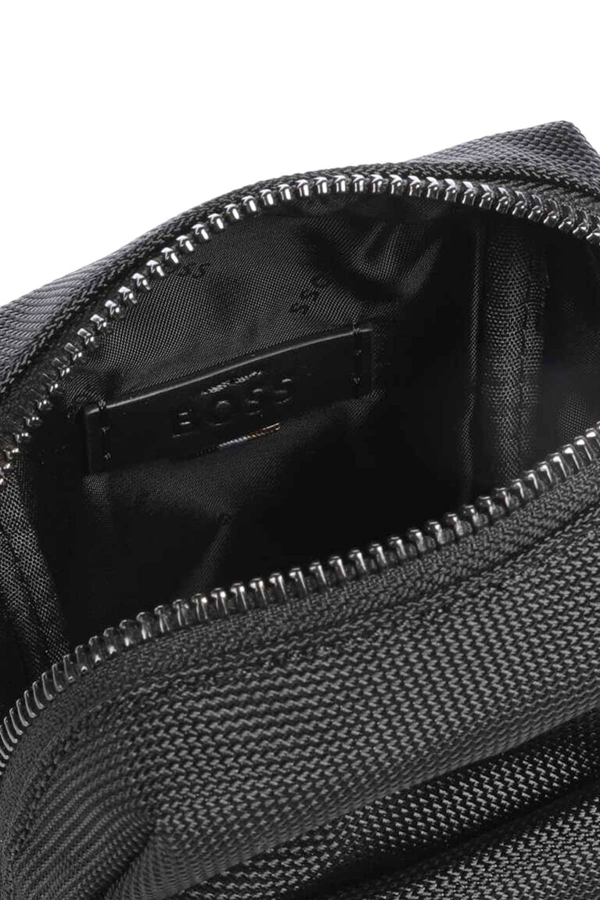 BOSS ΤΣΑΝΤΑΚΙ CROSSBODY RAY_N_MINI NS ΜΑΥΡΟ