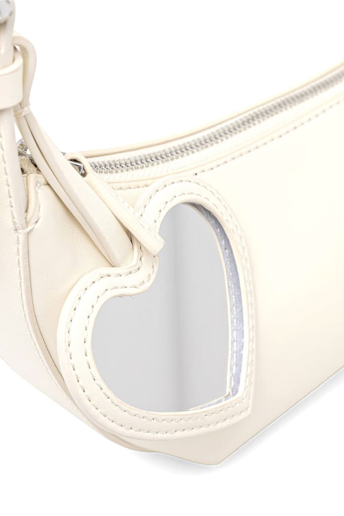 HUGO BLUE ΤΣΑΝΤΑ ΩΜΟΥ TWILA_SHOULDER BAG LOGO ΕΚΡΟΥ