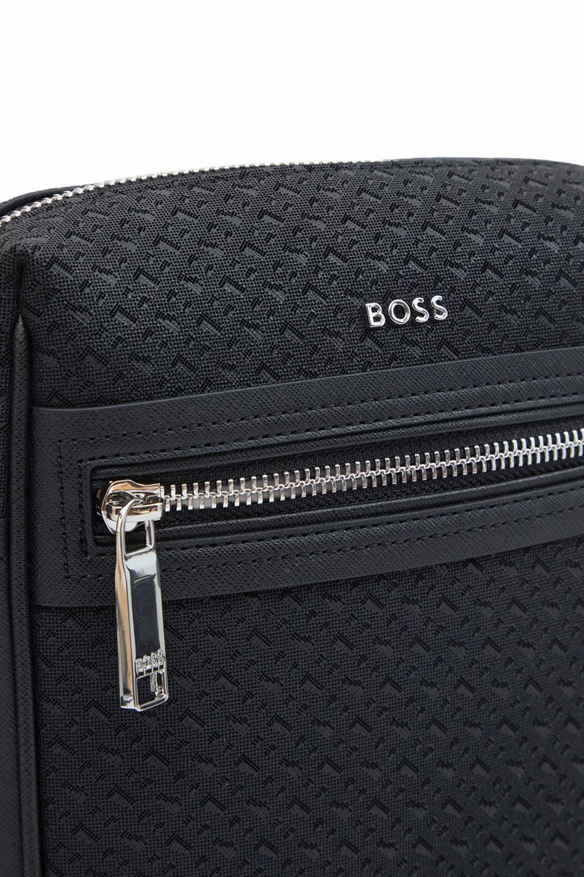 BOSS ΤΣΑΝΤΑΚΙ CROSSBODY DAXTER MP NS ZIP ΜΑΥΡΟ