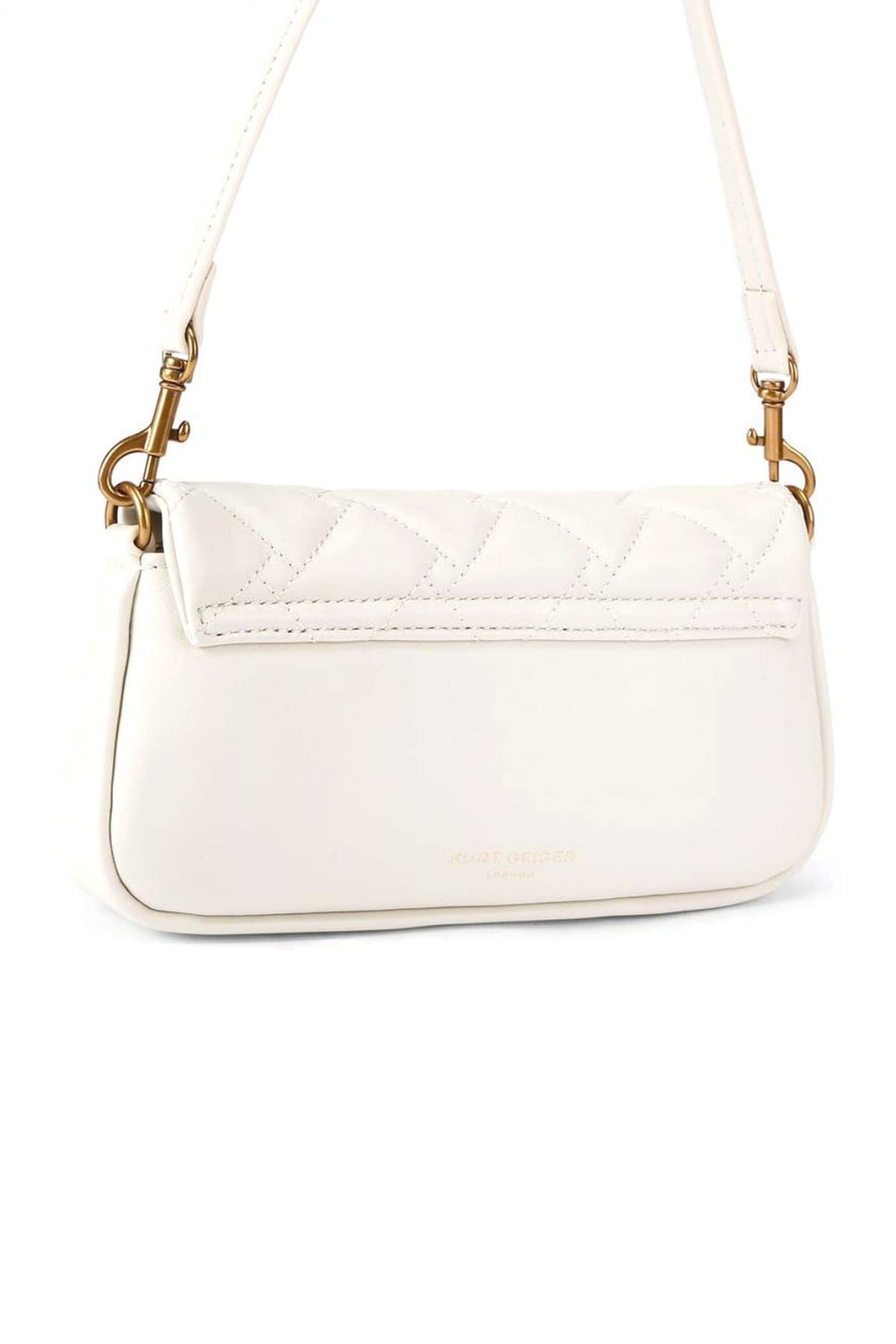 KURT GEIGER ΤΣΑΝΤΑΚΙ CROSSBODY/ΩΜΟΥ PICKLE SHOULDER BAG KAΠΙΤΟΝΕ LOGO MΠΕΖ