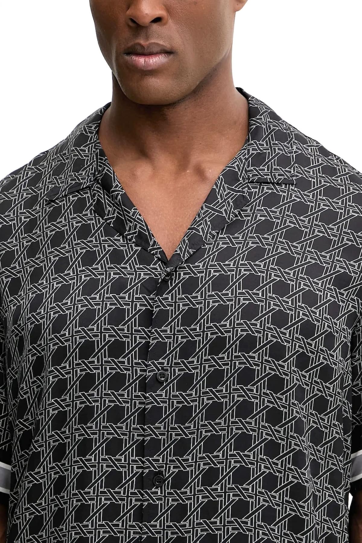 Men's Shirts Karl Lagerfeld Black