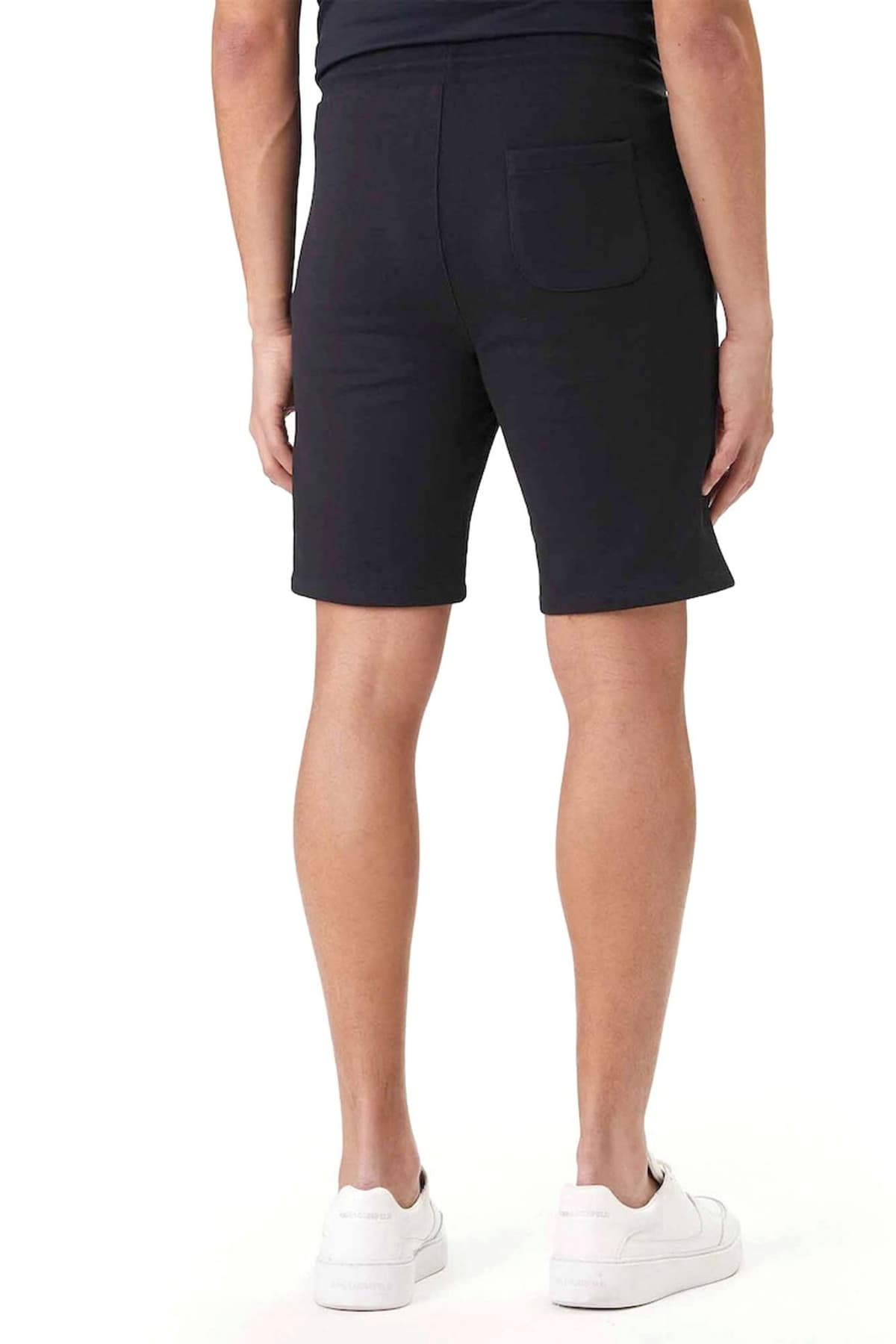 KARL LAGERFELD ΒΕΡΜΟΥΔΑ ΦΟΥΤΕΡ LOGO ΜΠΛΕ