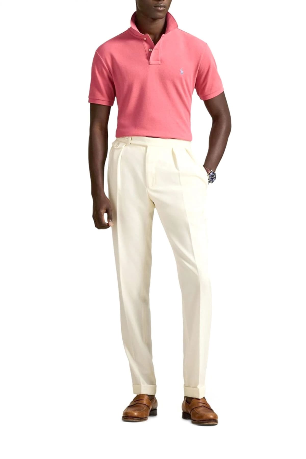 RALPH LAUREN POLO CUSTOM SLIM FIT LOGO ΚΟΡΑΛΙ